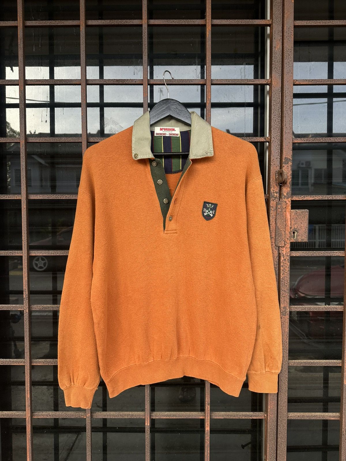 Vintage 👹Vintage Mc.Gregor Botton Down Long Sleeves Jacket Size US M / EU 48-50 / 2 - 2 Thumbnail
