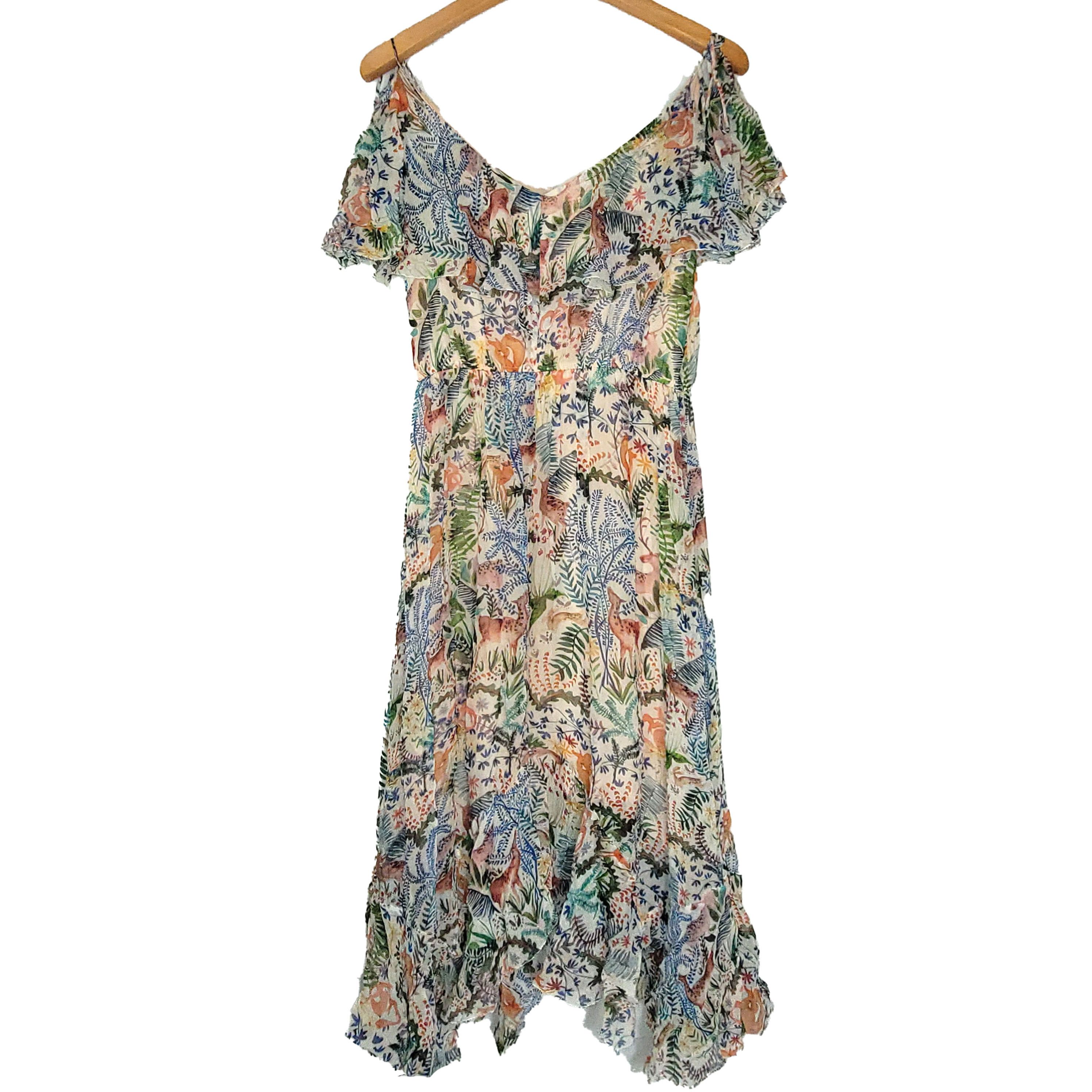 Other Women's Silk Size S Long Sleeveless Maxi Dress SEM002 Size S / US 4 / IT 40 - 2 Thumbnail