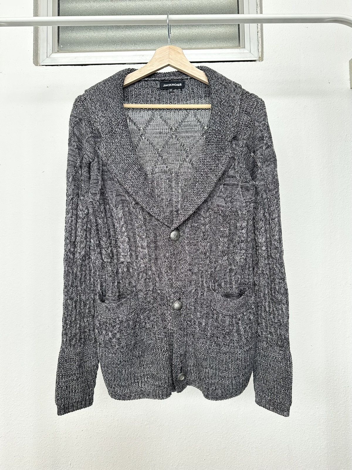 JACKROSE 2021 JACKROSE - Japan j-rock knitted cardigan Size US M / EU 48-50 / 2 - 10 Thumbnail