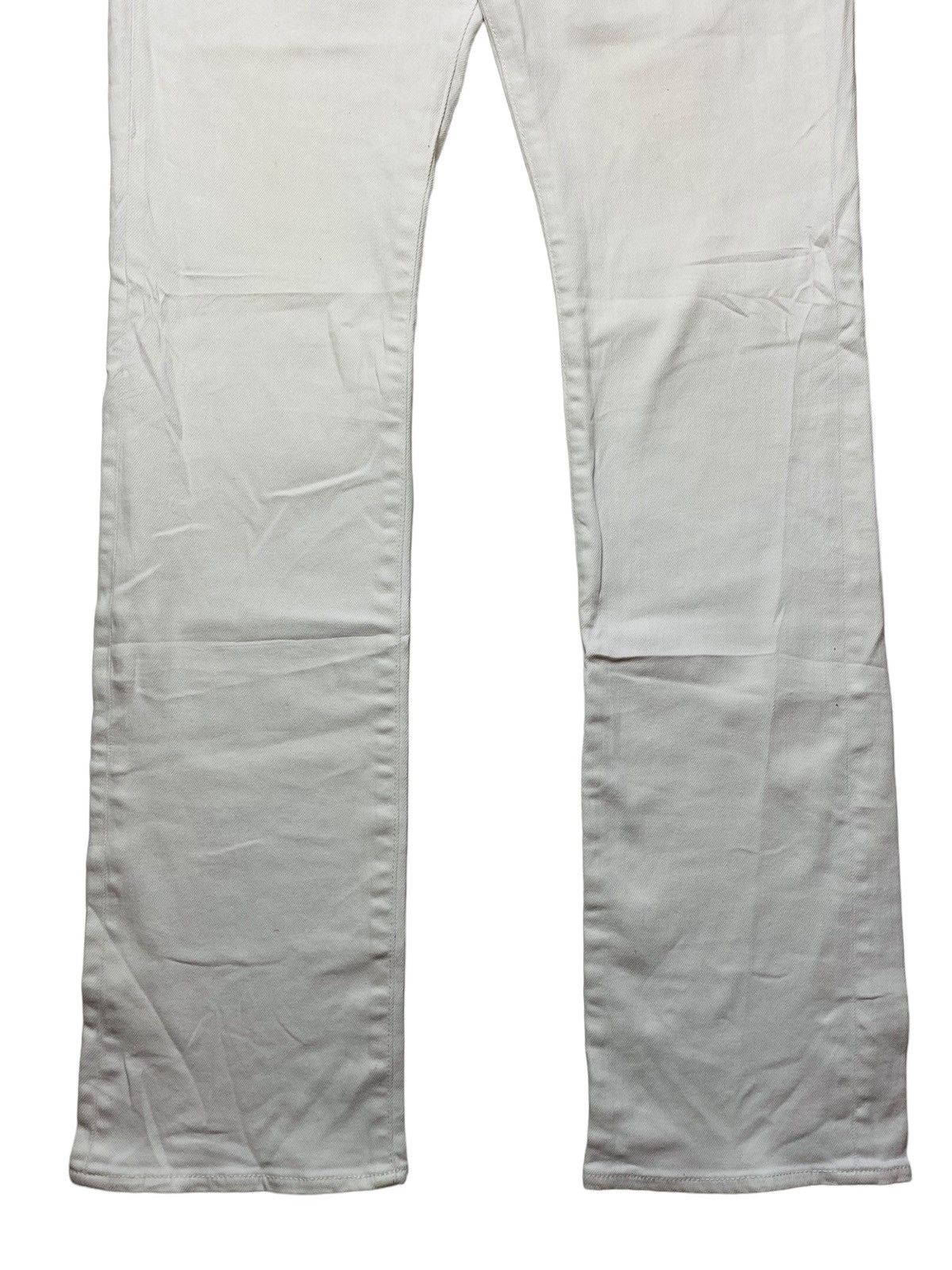 Japanese Brand 2000s 1 Piu 1 Ugale 3 - White Denim Pants Size US 29 - 4 Thumbnail