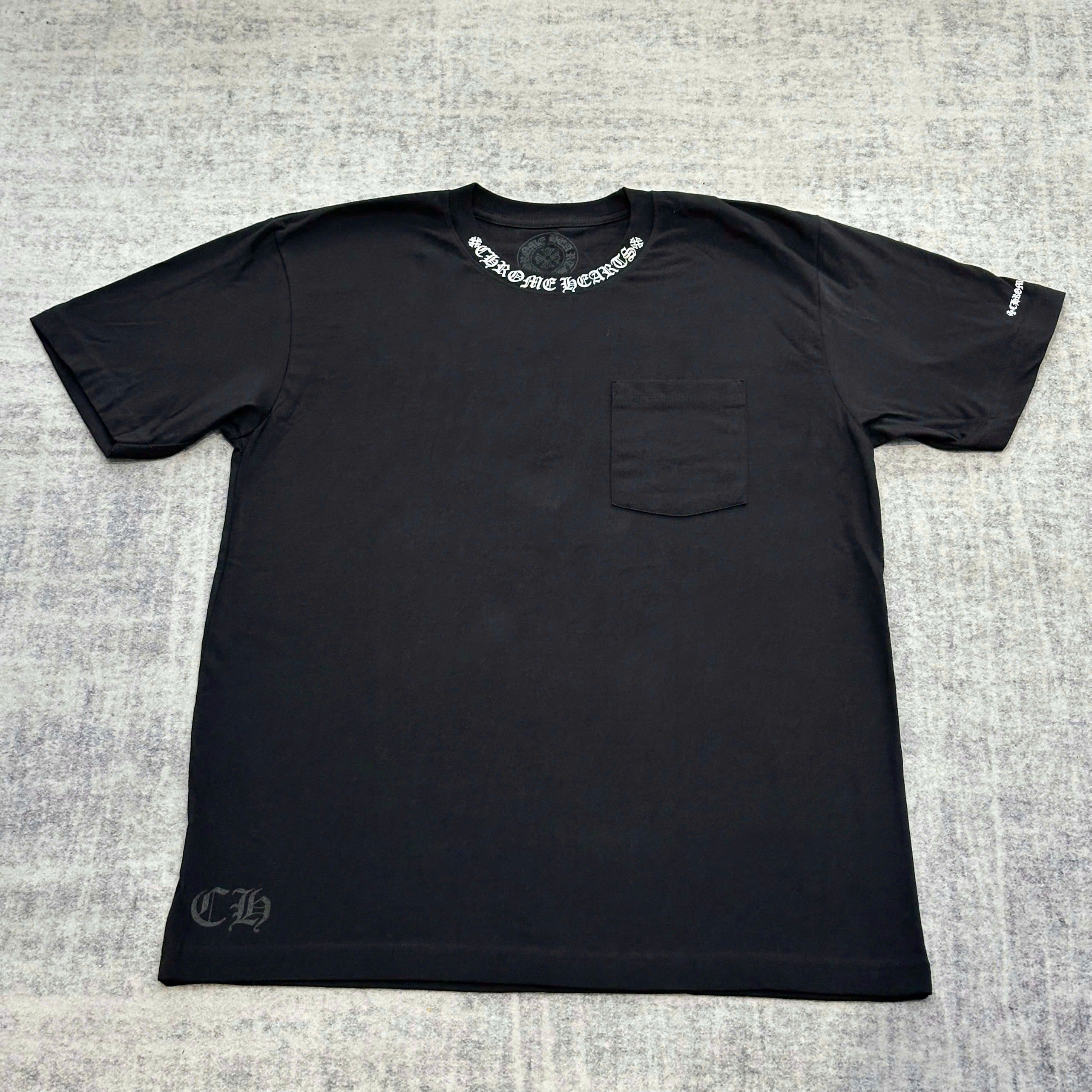 Chrome Hearts Chrome Hearts white prints short sleeve black Size US L / EU 52-54 / 3 - 1 Thumbnail