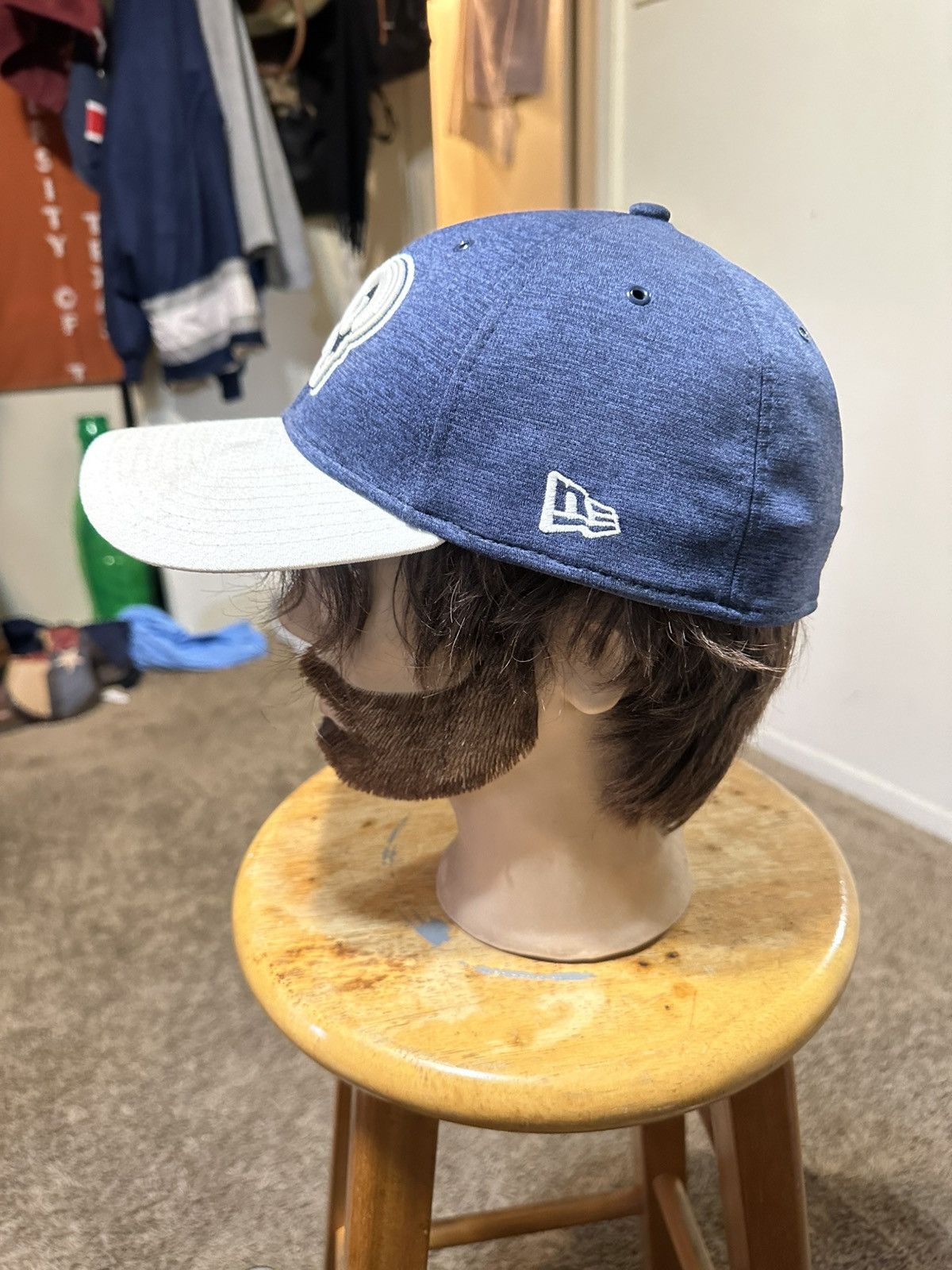 NFL Vintage NFL Los Angeles Rams “triple blue” hat 00s Size ONE SIZE - 5 Thumbnail