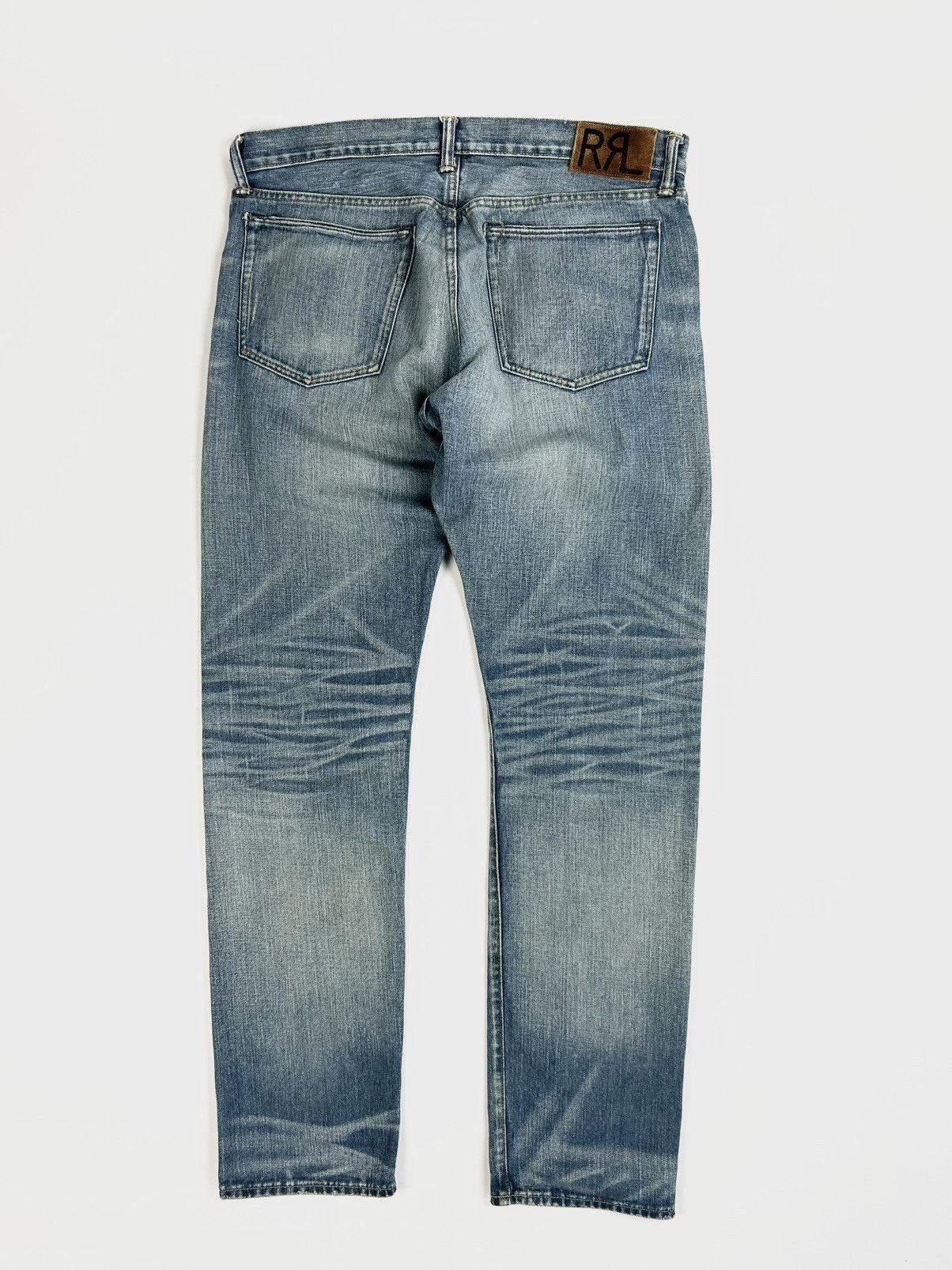 Japanese Brand Rare Ralph Lauren Double RRL Denim Pants Jeans Selvege Japan Size US 36 / EU 52 - 1 Thumbnail