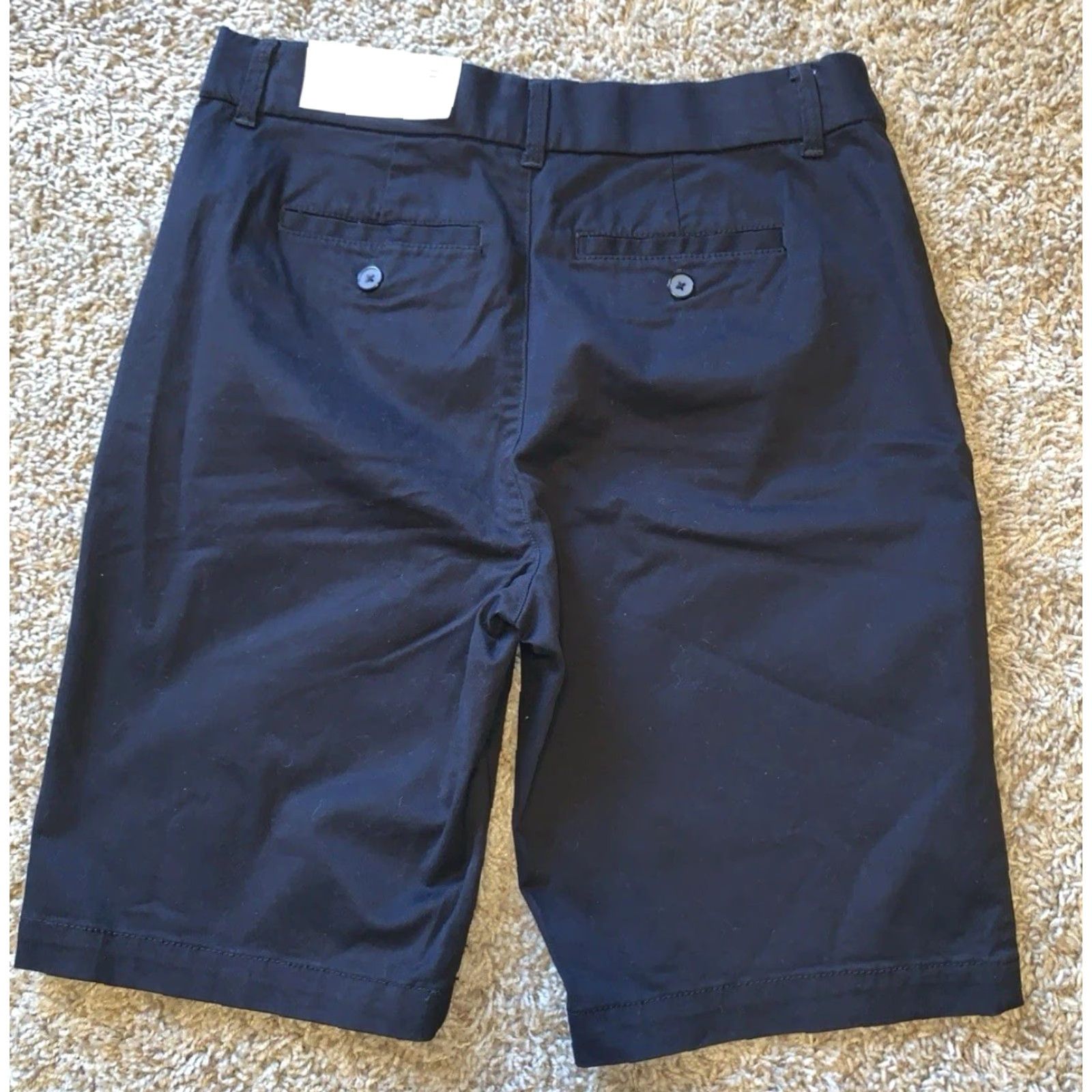 Croft & Barrow Croft & Barrow Shorts Slimming Black 5-Pocket Design 6 Regular Inseam 9.5in Cotton Blend Spandex Nylon Button Zip Closure Womens VINTAGE? Size 28" / US 6 / IT 42 - 2 Thumbnail