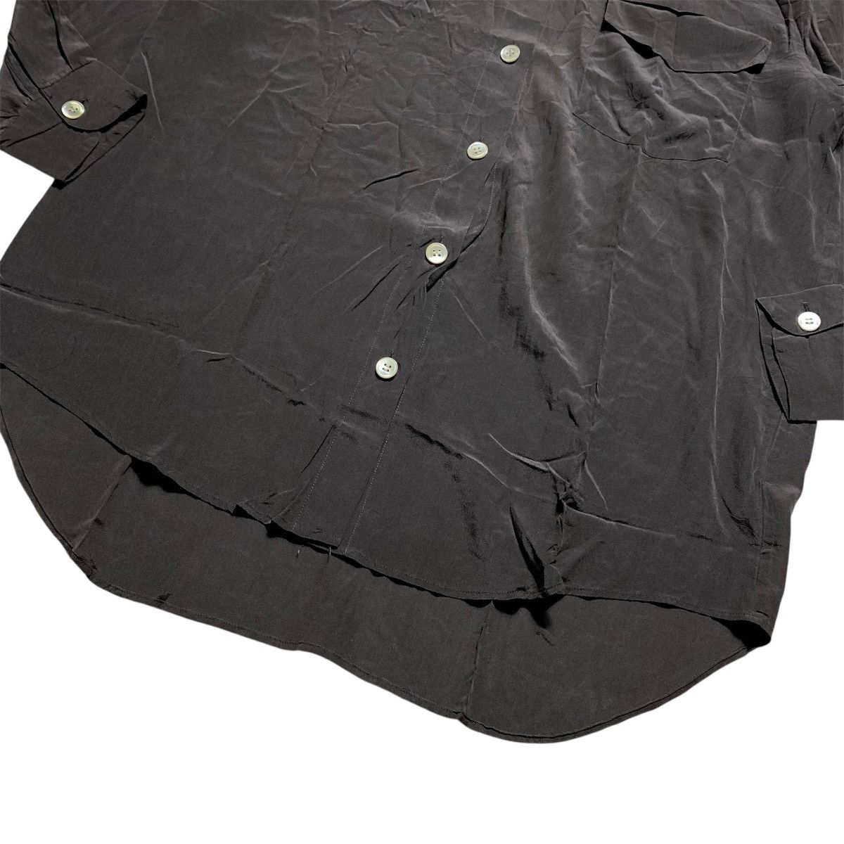 Armani Collezioni Vtg 90s Emporio Armani Shirt Collar Open Size US L / EU 52-54 / 3 - 9 Thumbnail