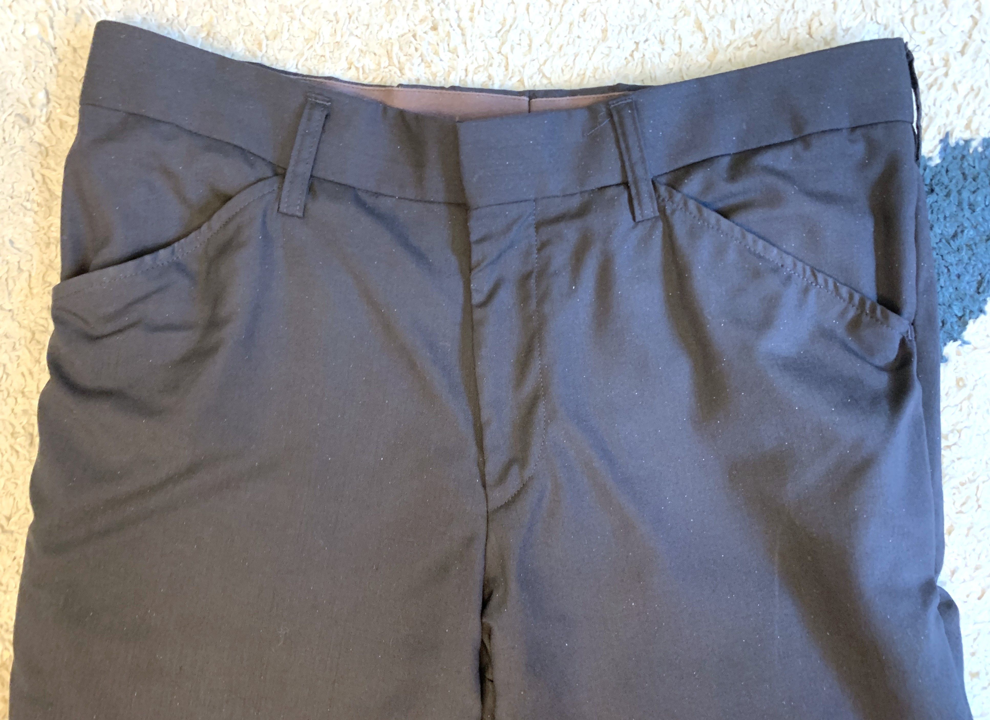 Kolor Kolor sacai 2023ss summer wool pants, size 3 (fits 32”) Size US 32 / EU 48 - 2 Thumbnail