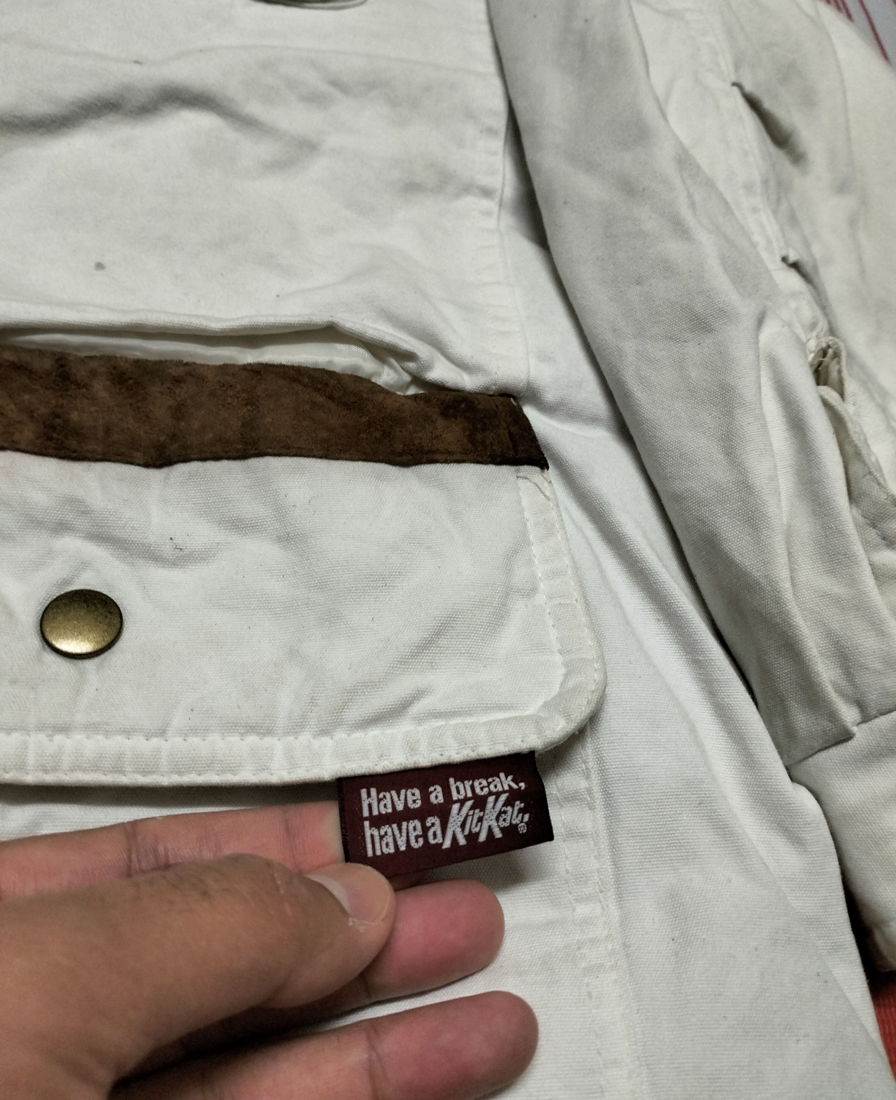 Japanese Brand × Vintage Vintage KitKat Nestle Mackintosh Workwear Jacket Size US L / EU 52-54 / 3 - 4 Thumbnail