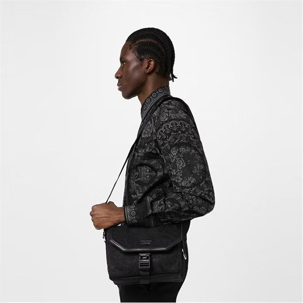 Versace o1g2r1mq0824 Cotton Barocco Shirts in Black Size US M / EU 48-50 / 2 - 4 Thumbnail