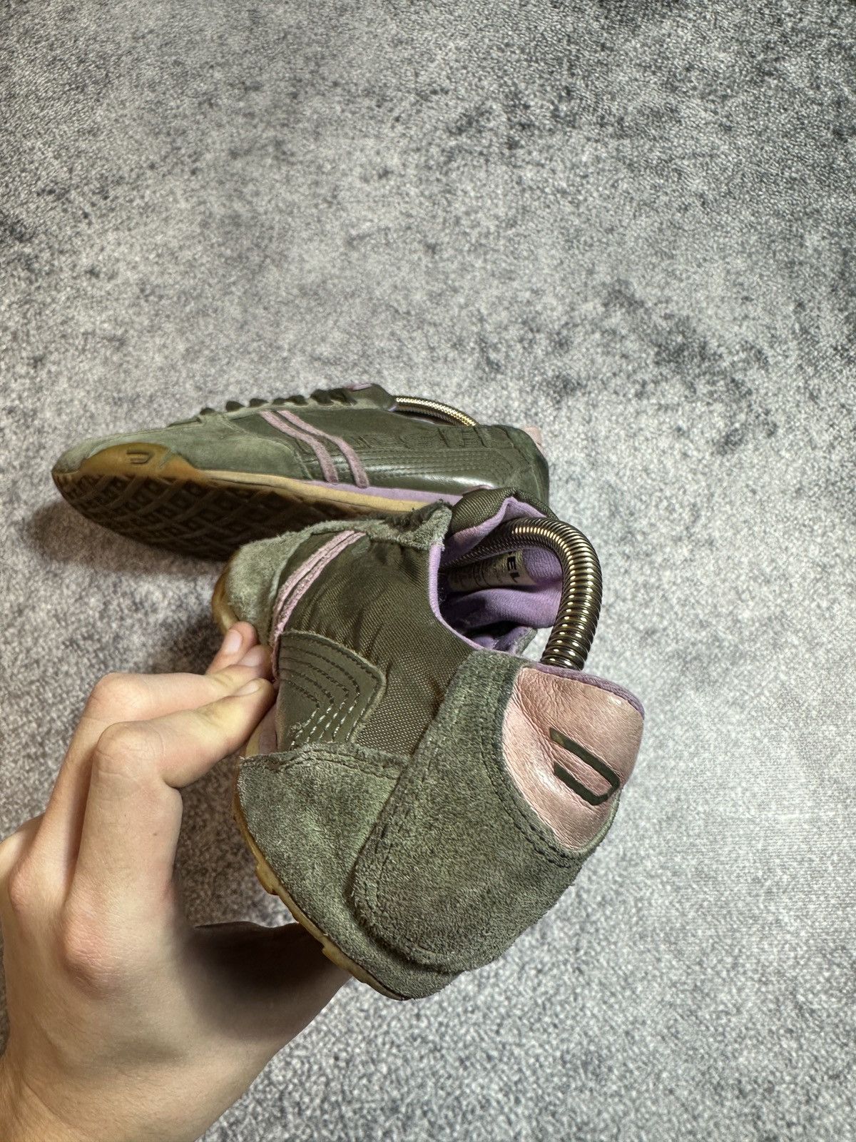 Diesel Y2K Vintage Diesel Leather Sneakers Avant Garde Style USA Size US 7 / IT 37 - 4 Thumbnail