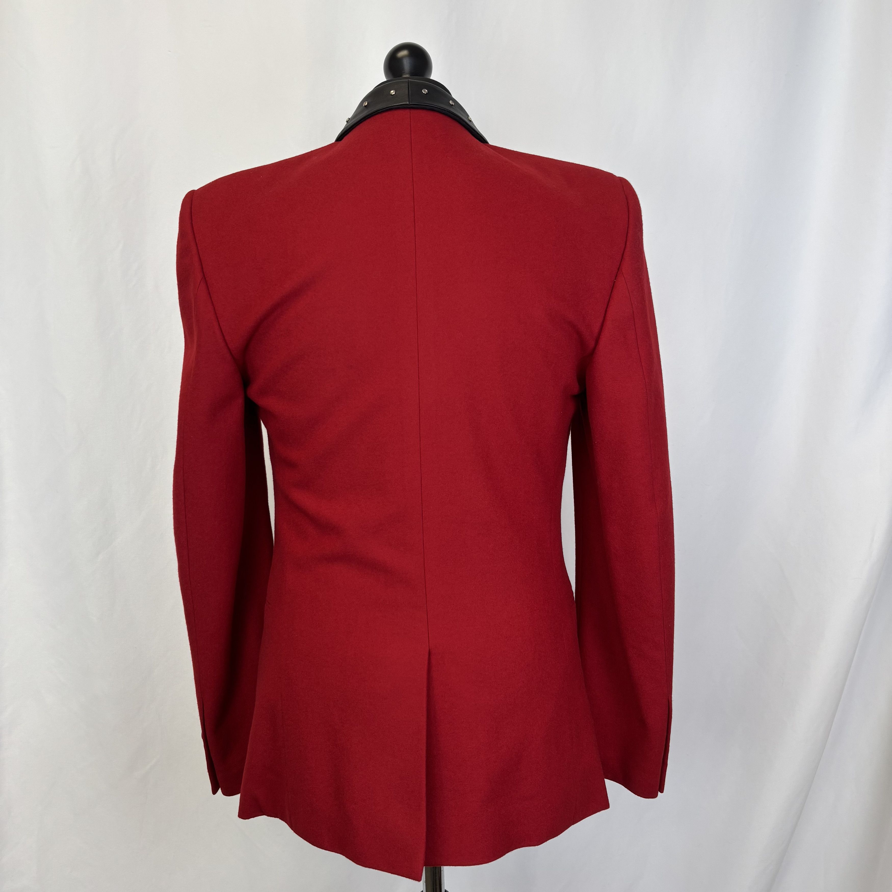 Saint Laurent Paris Saint Laurent Studded Collar Blazer Size 52R - 3 Thumbnail
