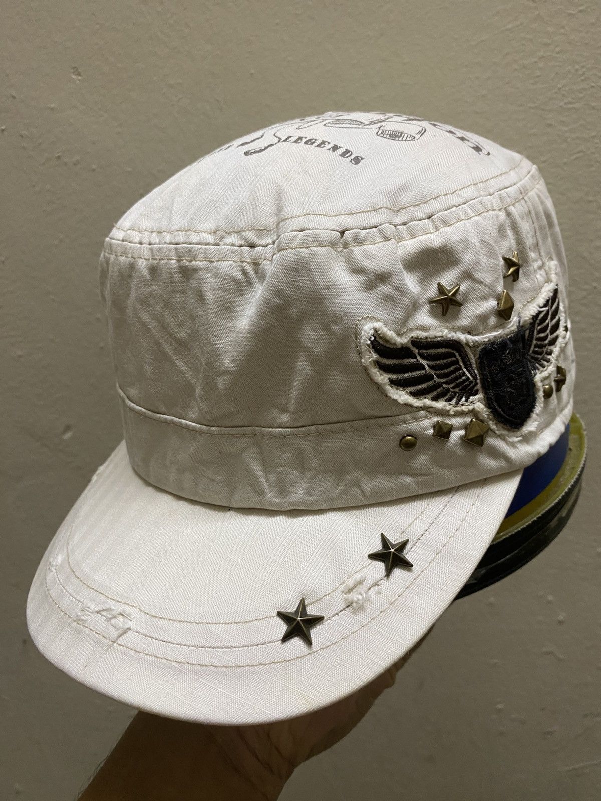 Other Y2K Japan Stars Cadet Hat Size ONE SIZE - 2 Thumbnail