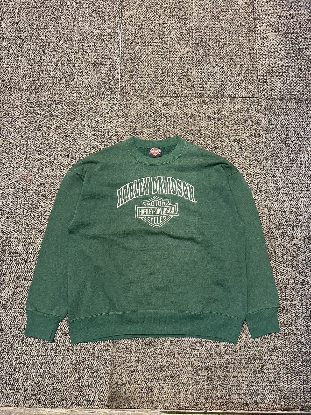 Harley Davidson × Vintage vintage harley davidson sweatershirt Size US L / EU 52-54 / 3 - 10 Thumbnail