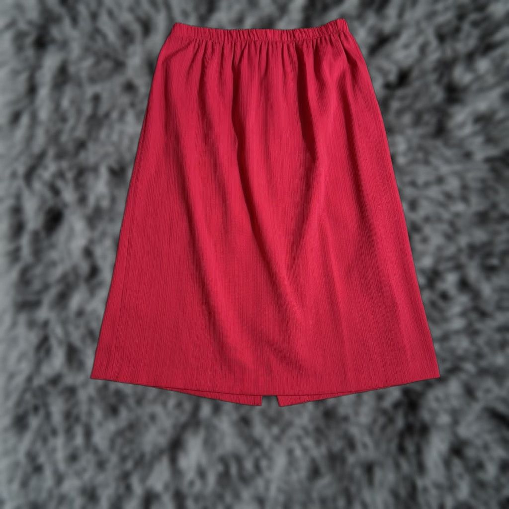 Vintage VINTAGE Skirt 12WP Plus Petite Maxi Cottagecore 90s Lagenlook Feminine Pink USA Womens Size 34" / US 12 / IT 48 - 1 Thumbnail