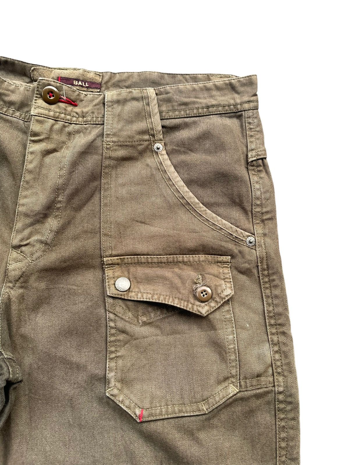If Six Was Nine Ball Herringbone Twill Short Size US 36 / EU 52 - 4 Thumbnail
