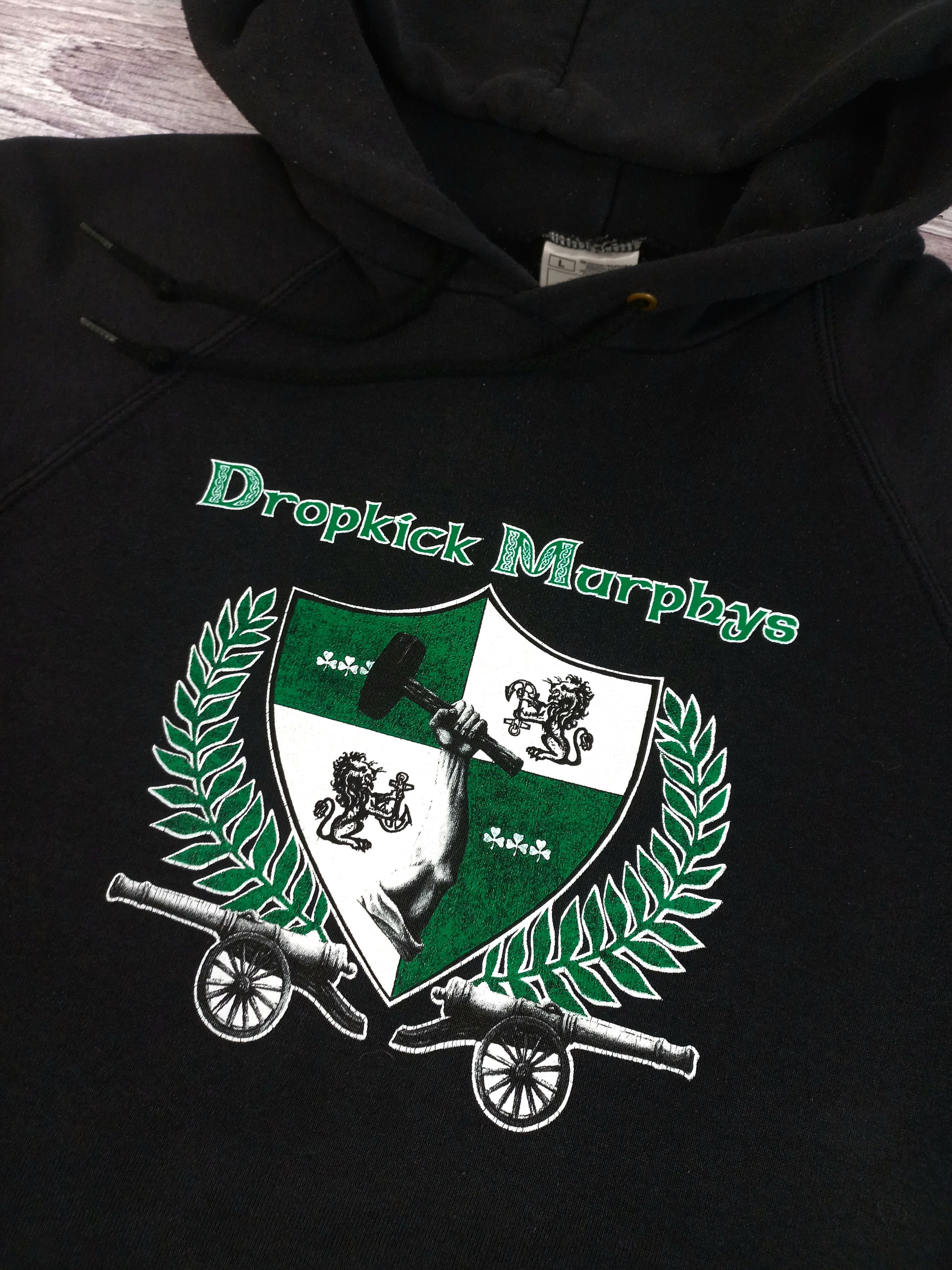 Band Tees × Vintage Dropkick Murphys vintage hoodie 90s Size US L / EU 52-54 / 3 - 2 Thumbnail
