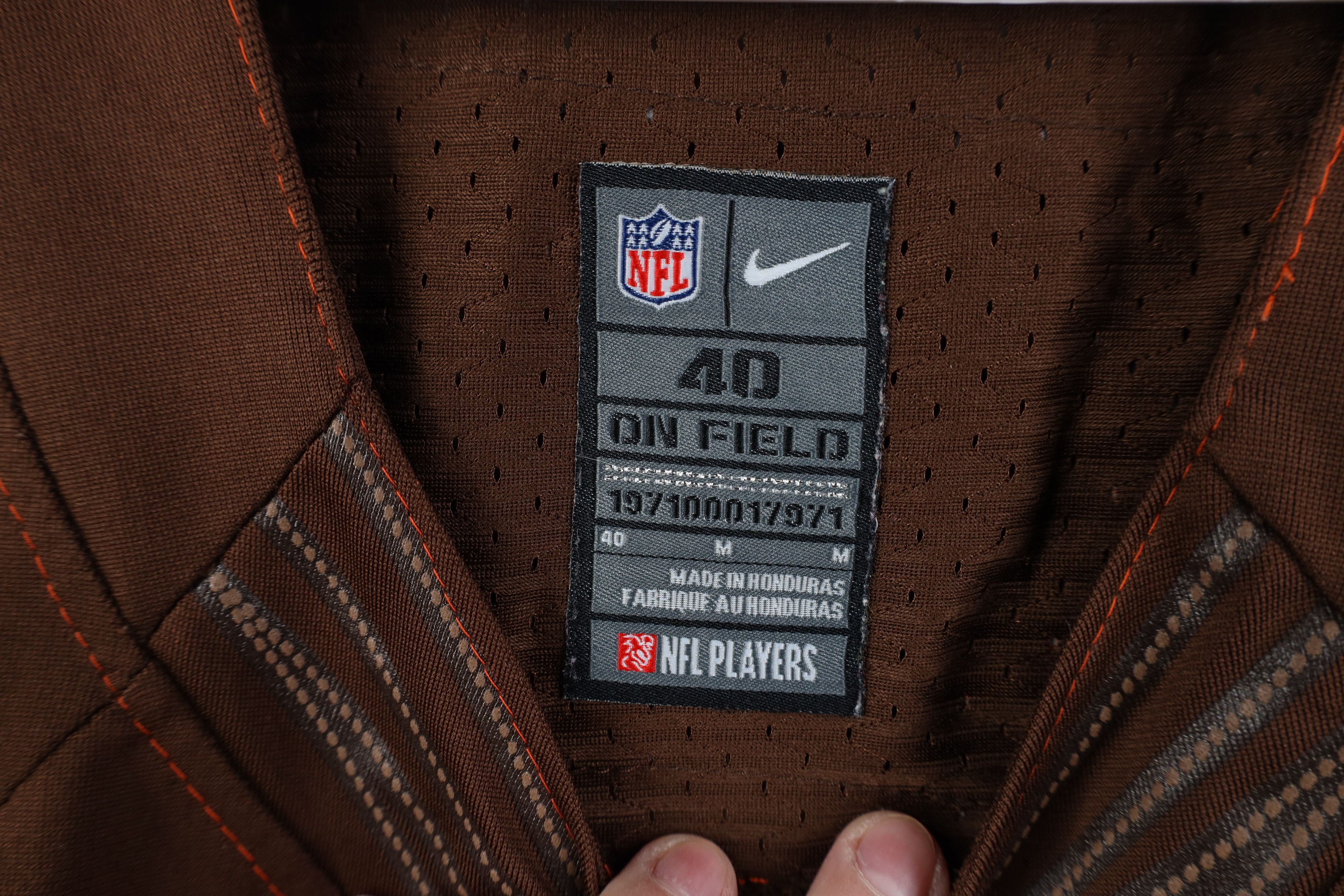 Nike Nike On Field Cleveland Browns Football Jersey Brown #7 Size US XXL / EU 58 / 5 - 12 Thumbnail