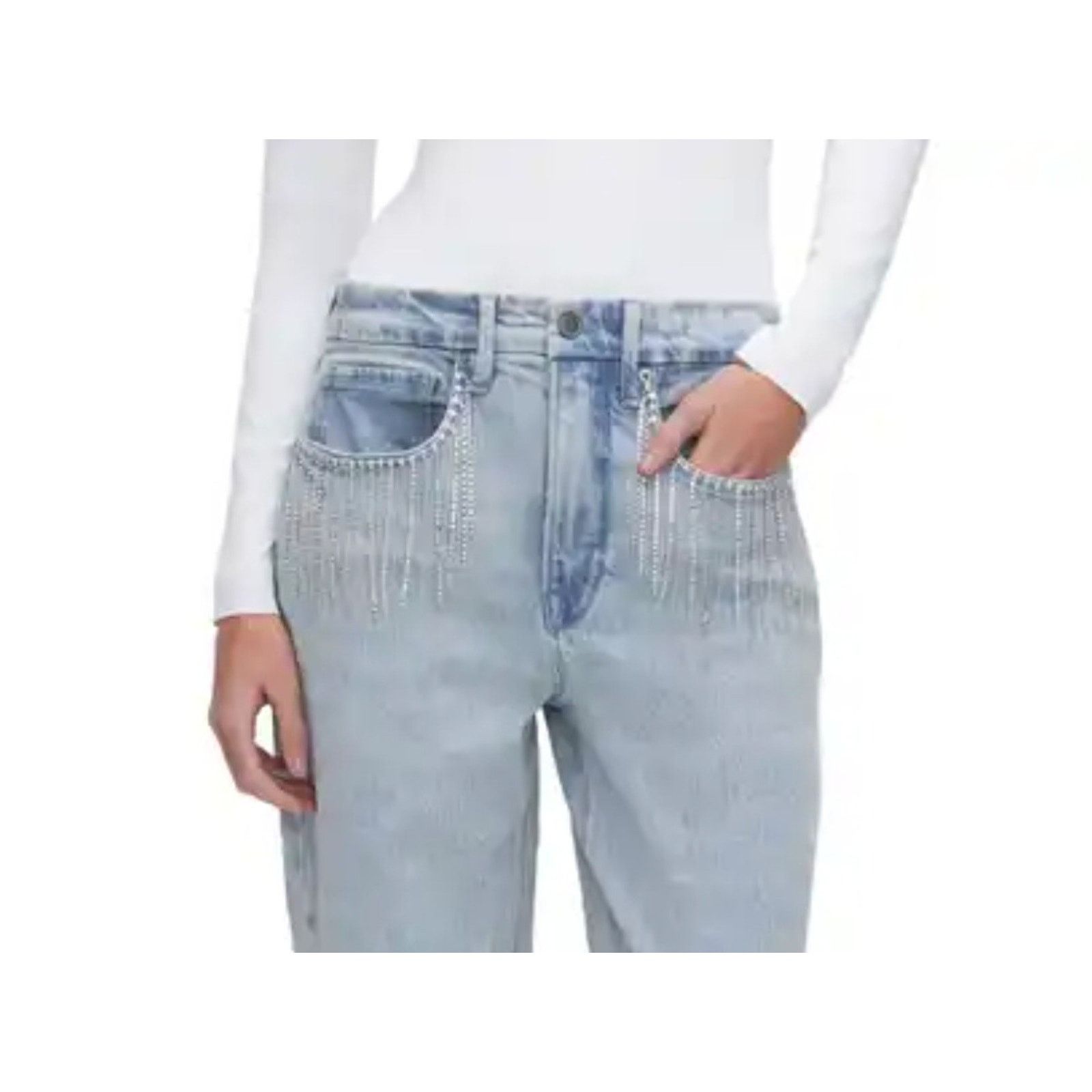 Good American Good ‘90s Straight Jeans Size 4/27