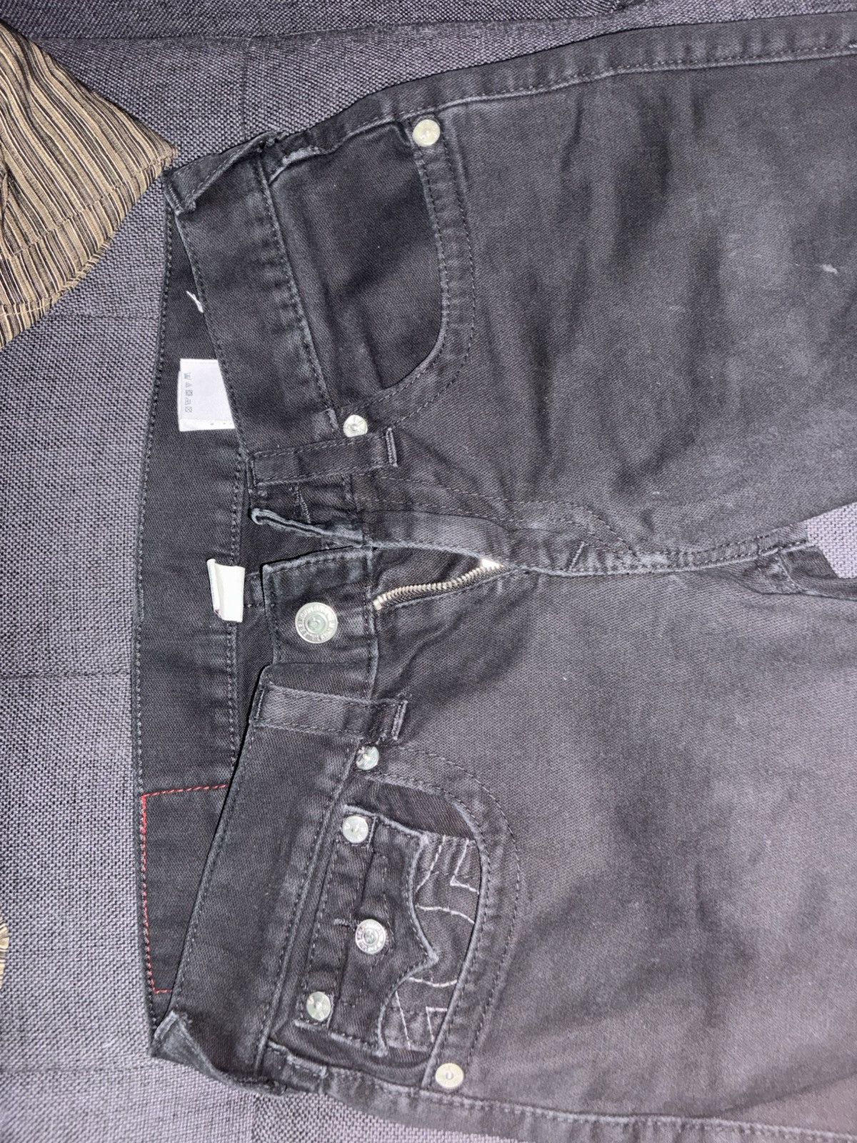 True Religion × Vintage Black true religion jeans Size US 31 - 1 Thumbnail