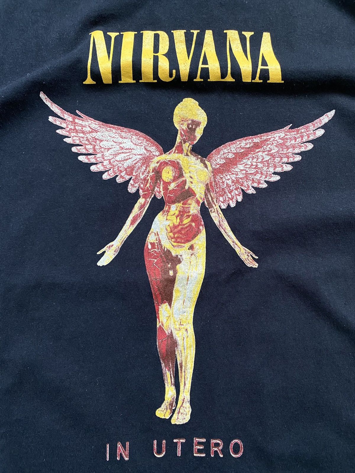 Nirvana Vintage Style Nirvana In Utero Album Promo T Shirt Size US L / EU 52-54 / 3 - 5 Thumbnail
