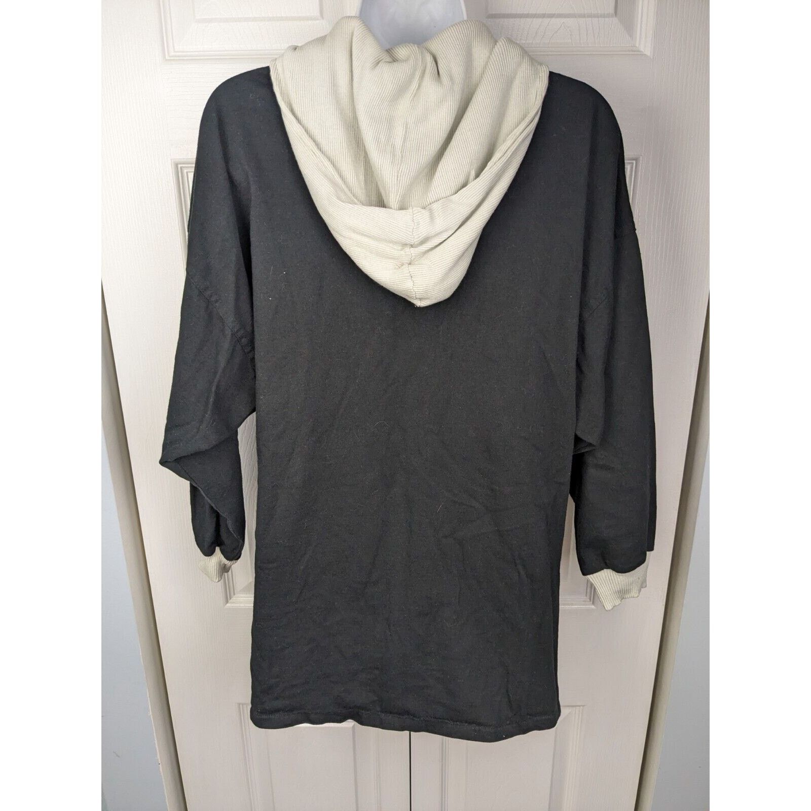 Other Rare Vtg EGO Paris Hooded Sweatshirt Color Block 60s 70s Size M / US 6-8 / IT 42-44 - 5 Thumbnail