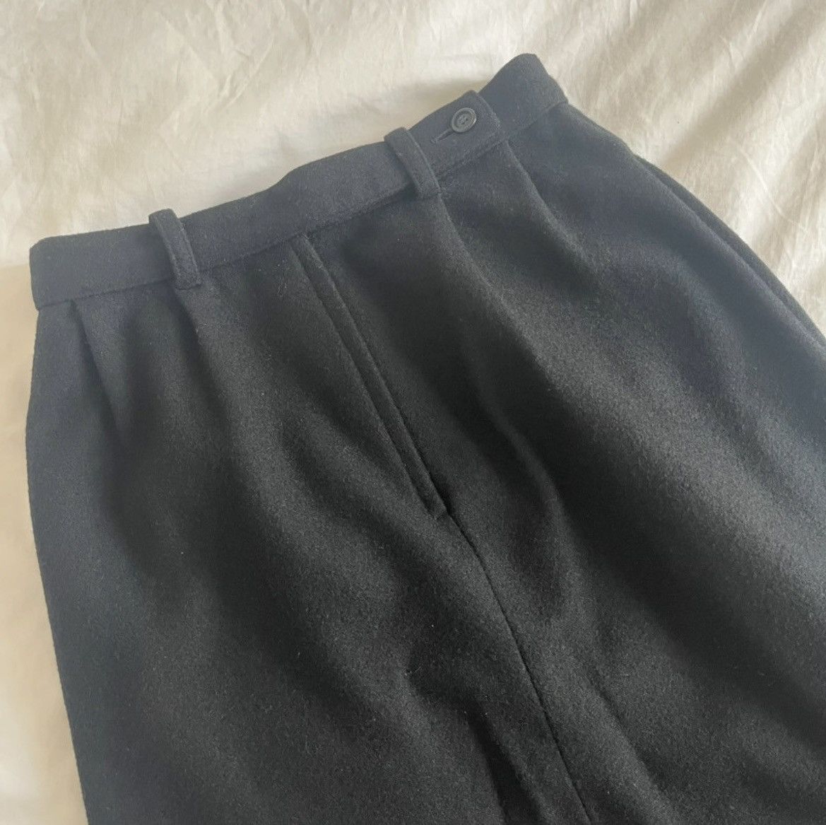 Y's Ya Yohji Yamamoto Wool Skirt Size 24" / US 00 / IT 34 - 4 Thumbnail