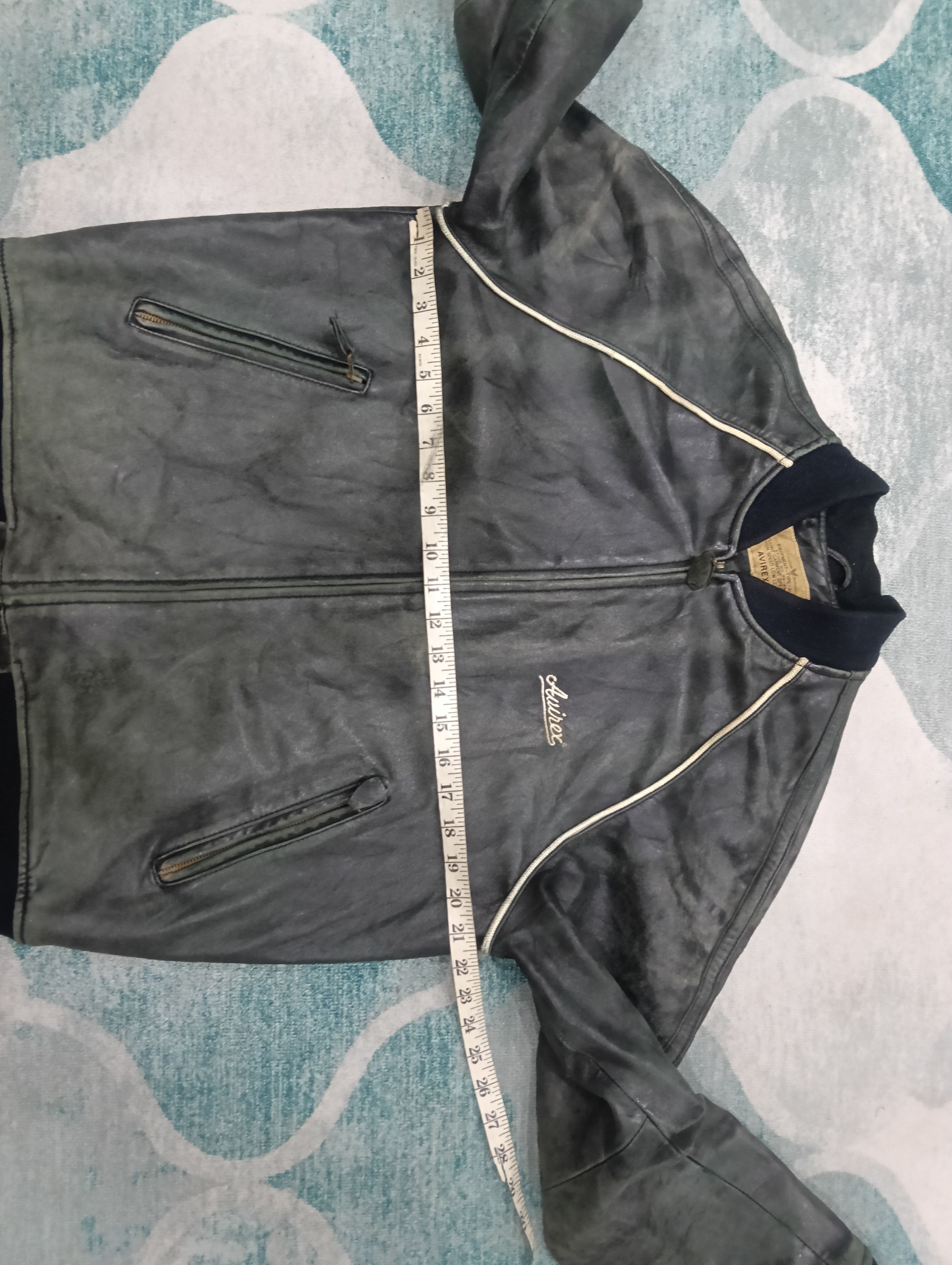 Avirex × Japanese Brand Vintage Avirex Leather Jacket Size US M / EU 48-50 / 2 - 16 Thumbnail