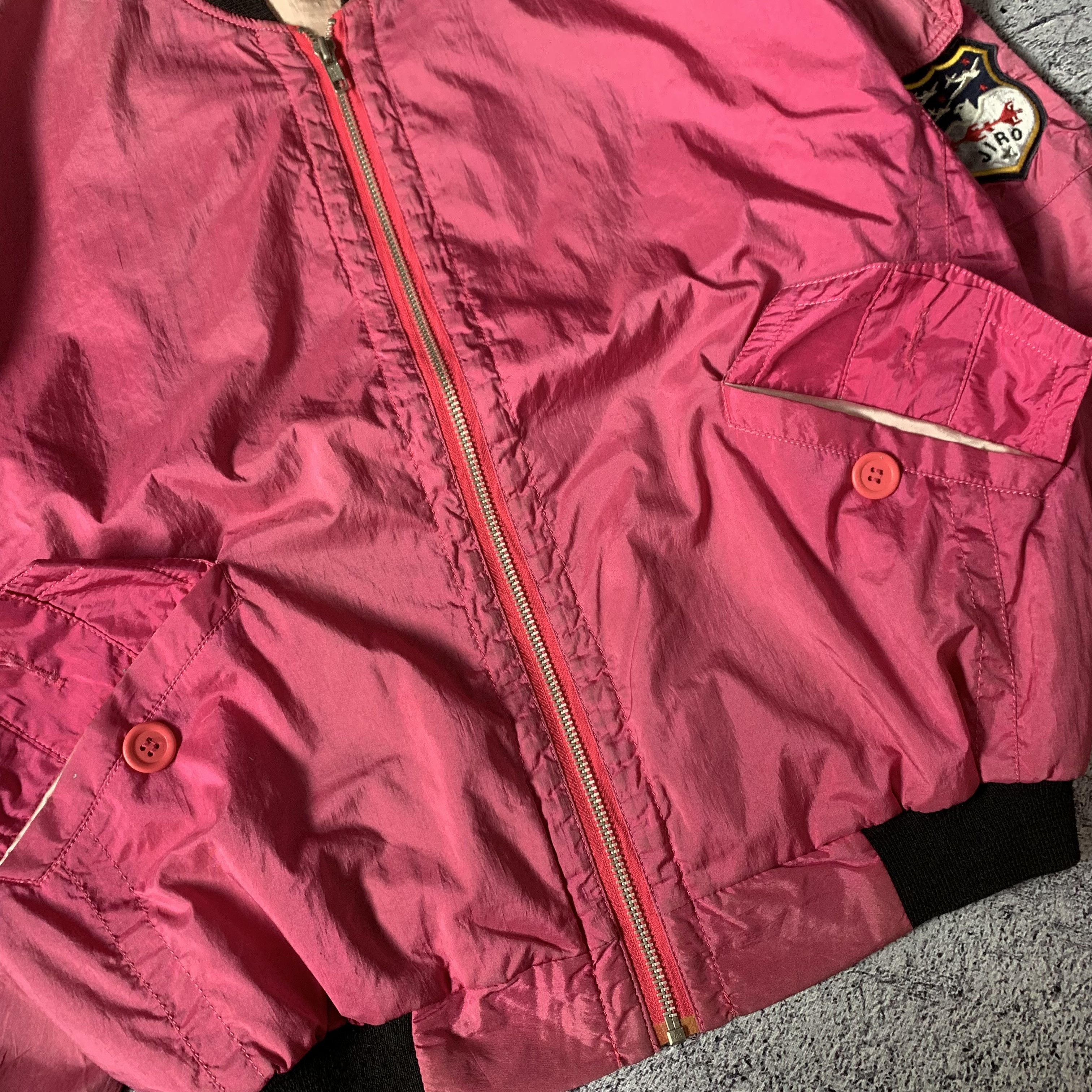 Japanese Brand 2000s Archive Hysteric Ifsixwasnine Nylon Bomber Jacket y2k Size US L / EU 52-54 / 3 - 6 Thumbnail
