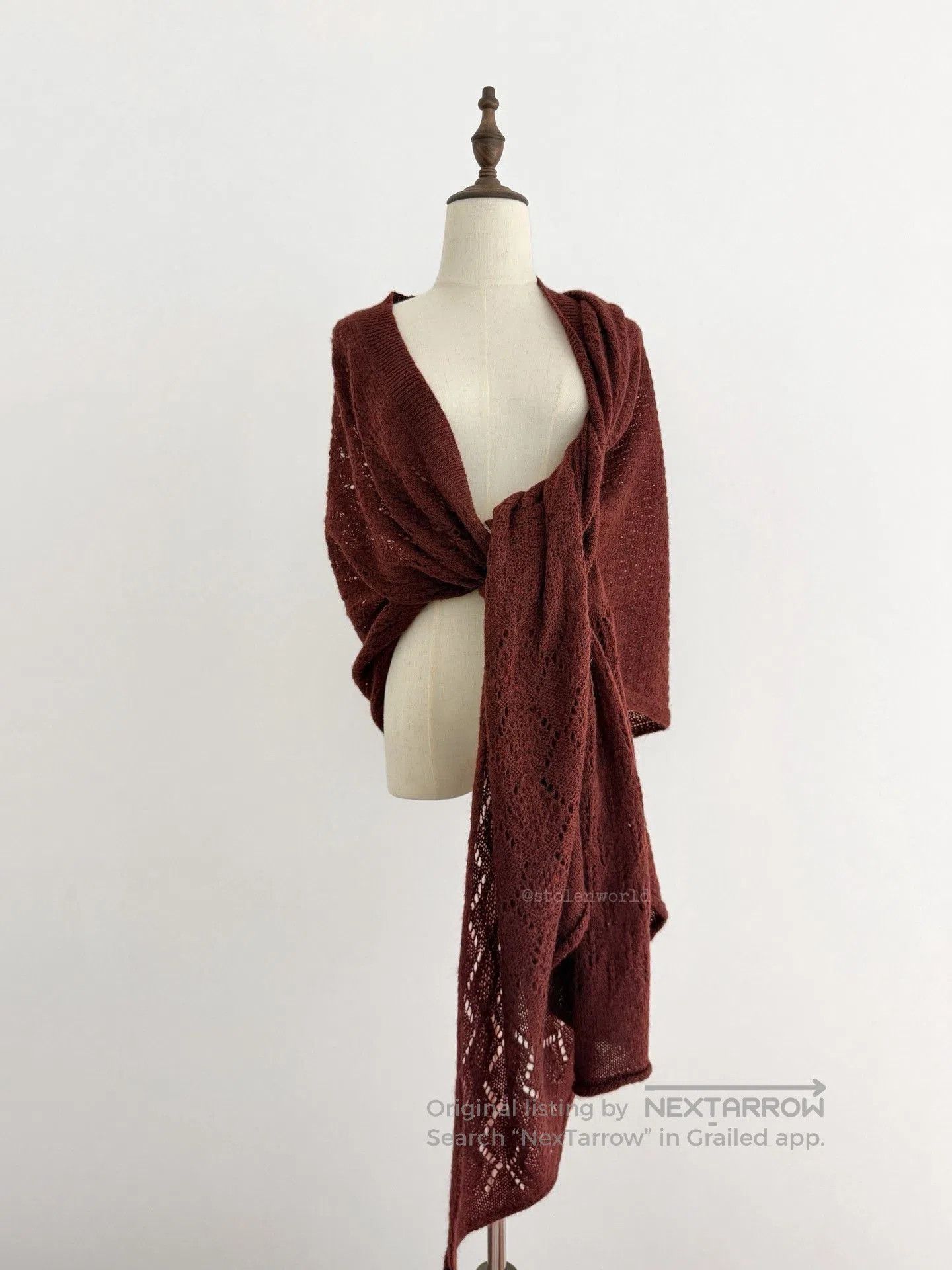 Yohji Yamamoto Yohji Yamamoto Deformable Knit Shawl. Size US M / EU 48-50 / 2 - 4 Thumbnail