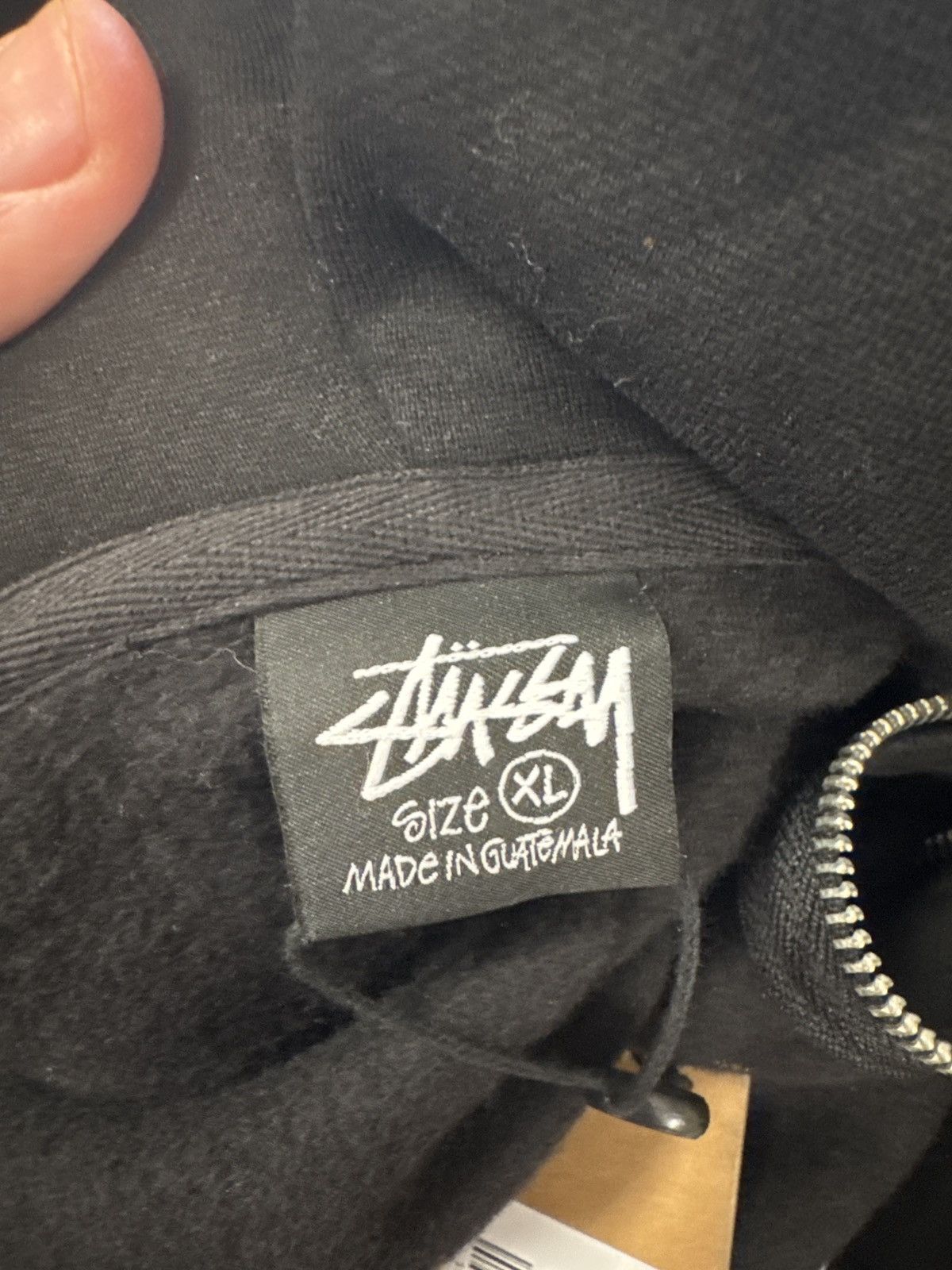 Stussy Stussy Basic Zip Up Hoodie New with tags Size US XL / EU 56 / 4 - 4 Thumbnail