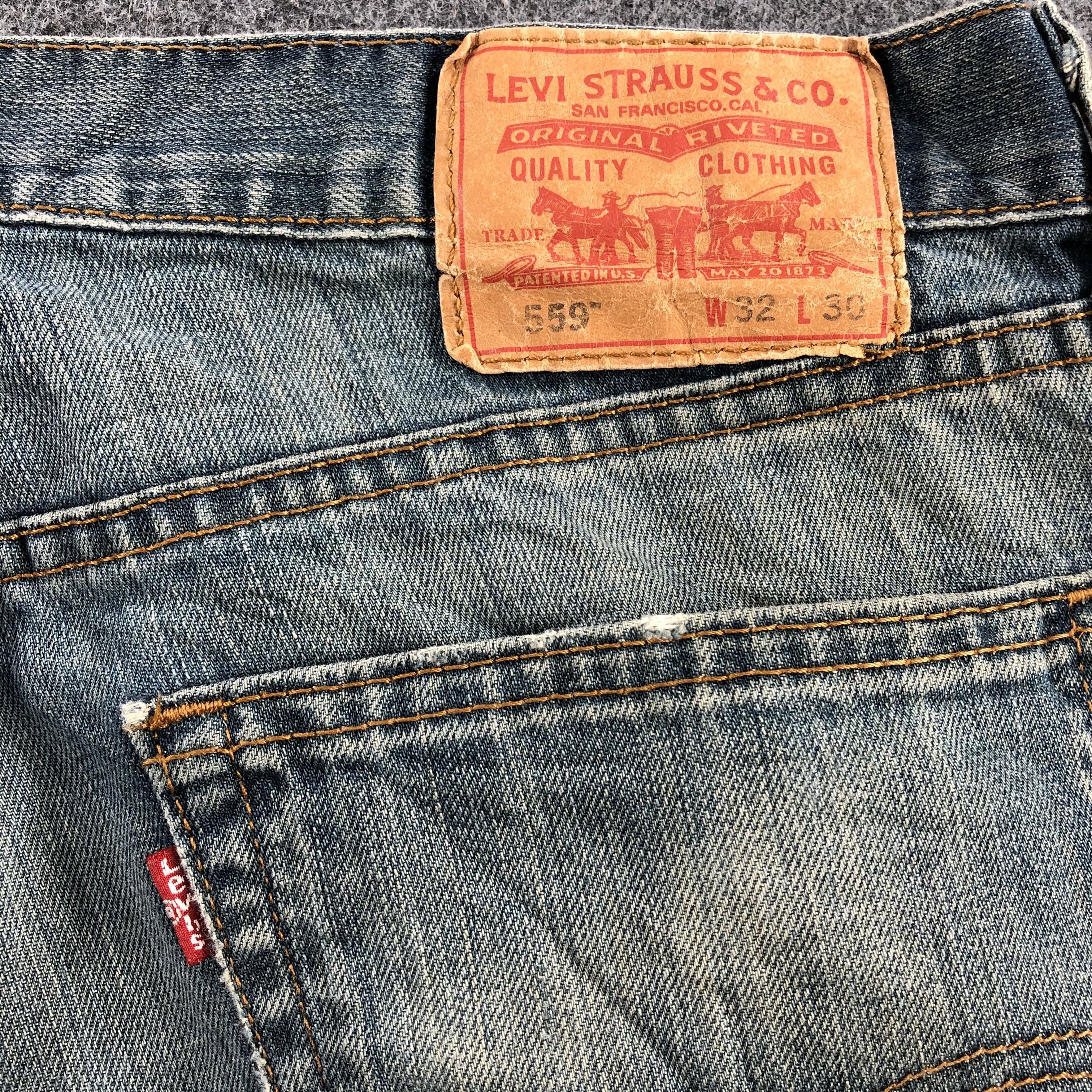 Levi's × Vintage Vintage Rusty Levis 559 Jeans-JM726 Size US 34 / EU 50 - 6 Thumbnail