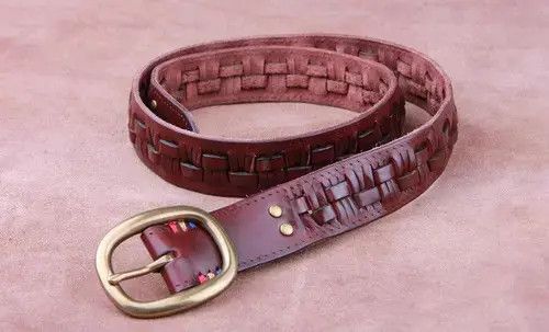 Other Rare Leather Braided Belt Size ONE SIZE - 8 Thumbnail