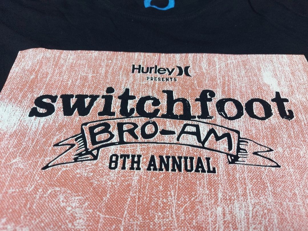 Band Tees × Hurley Switchfoot Band Bro Am 2012 Hurley H2O Official Licensed TEE Size US XL / EU 56 / 4 - 3 Thumbnail