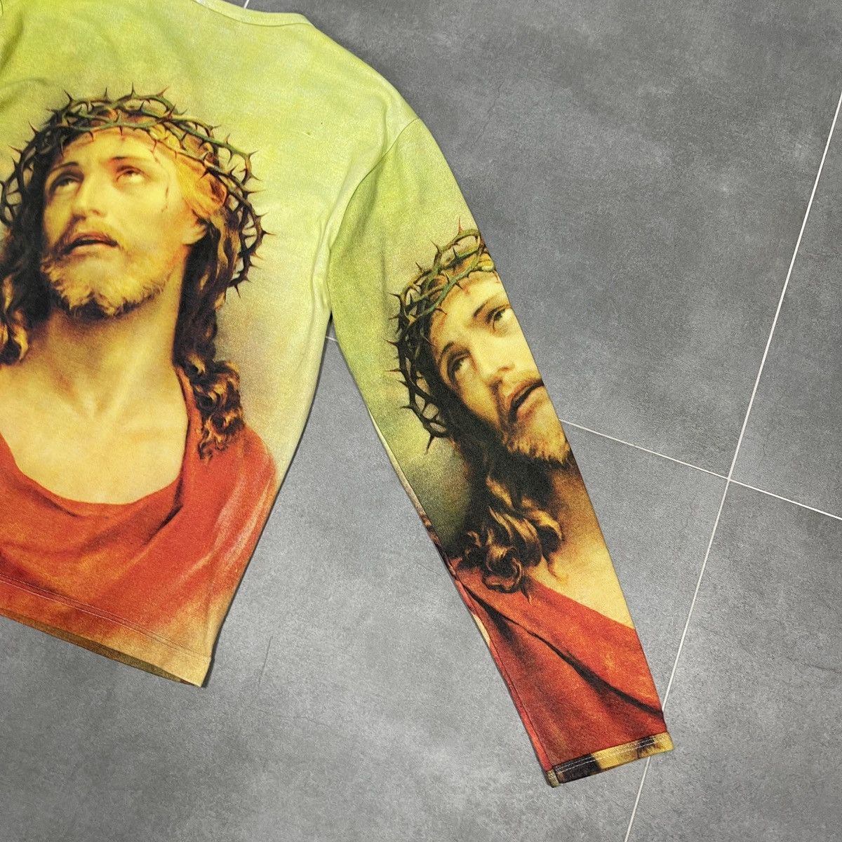Other Jesus Christ All Over Print Long Sleeve Shirt Size S Size US S / EU 44-46 / 1 - 16 Thumbnail