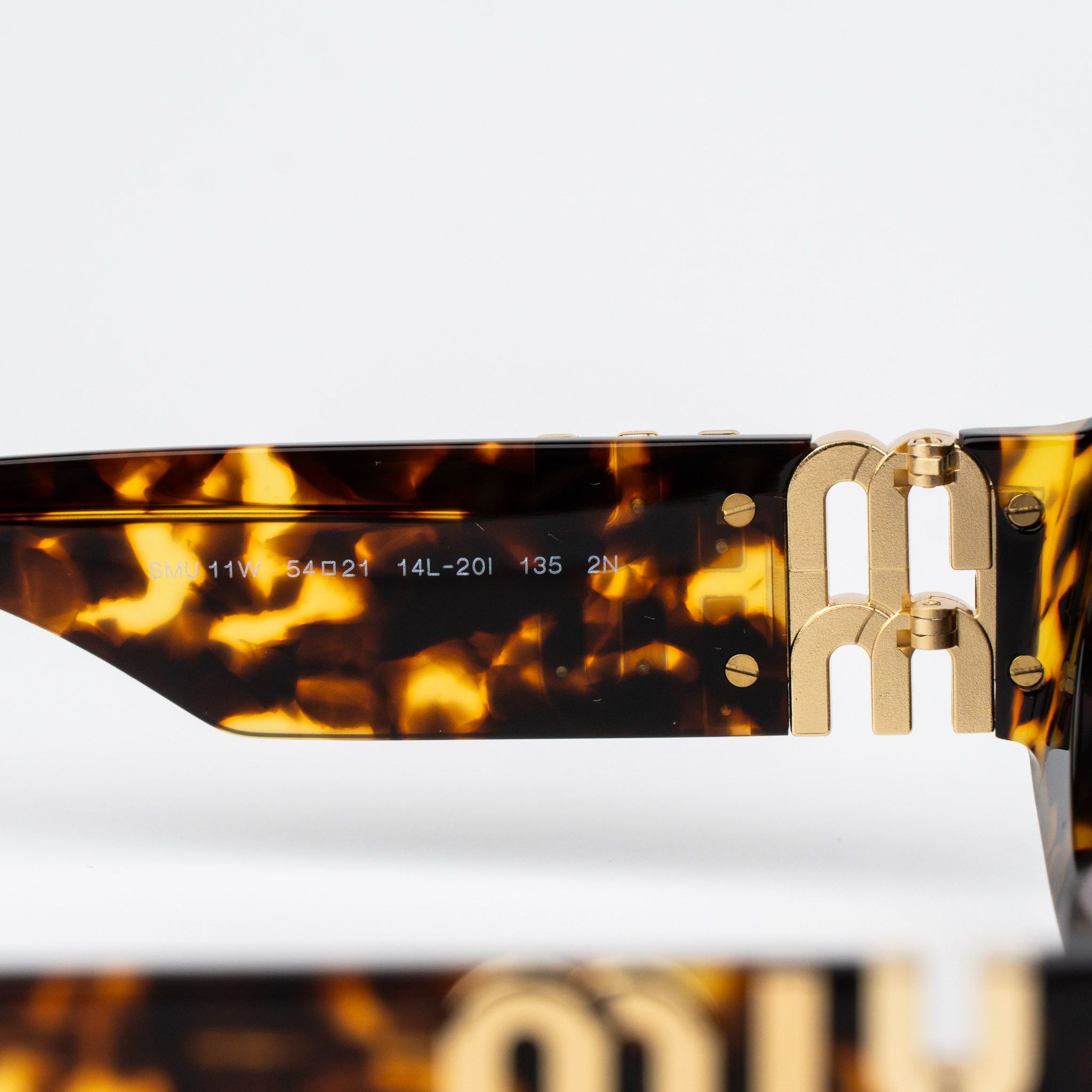Miu Miu Miu Miu GLIMPSE Women Sunglasses MU11WS 14L20I NEW AUTHENTIC Size ONE SIZE - 10 Thumbnail