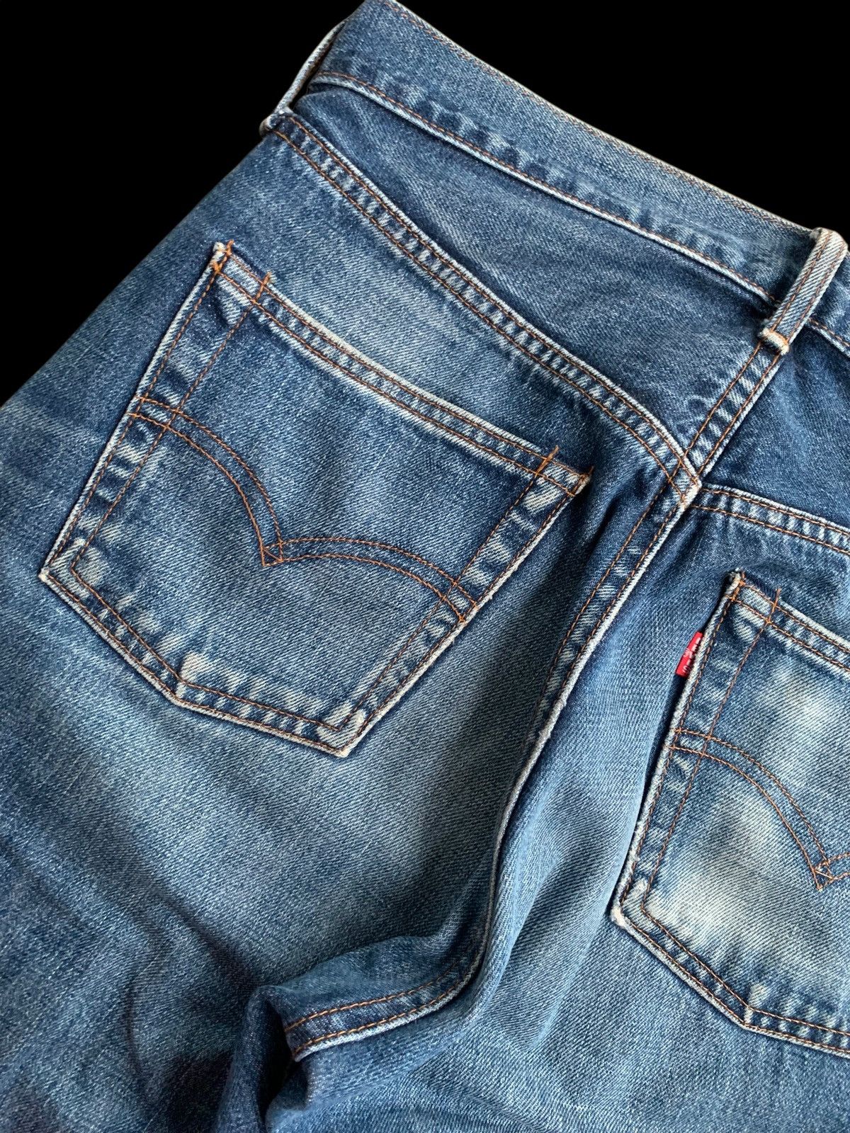 Japanese Brand Vintage Levi's J22 Selvedge Distressed Denim Made In Japan Size US 32 / EU 48 - 17 Thumbnail