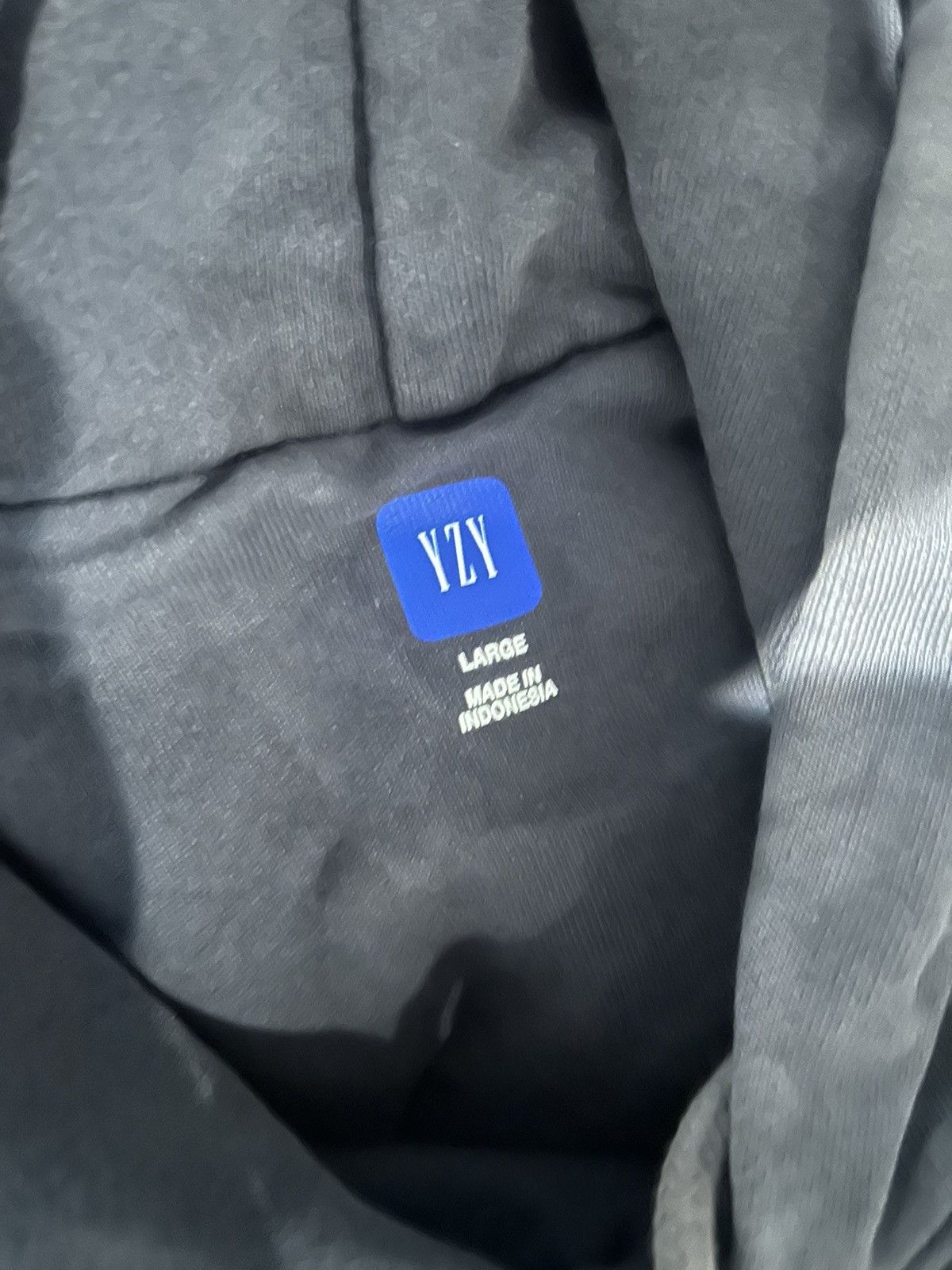 Yeezy YZY x GAP Poetic Black oversize Hoodie Size US L / EU 52-54 / 3 - 8 Thumbnail