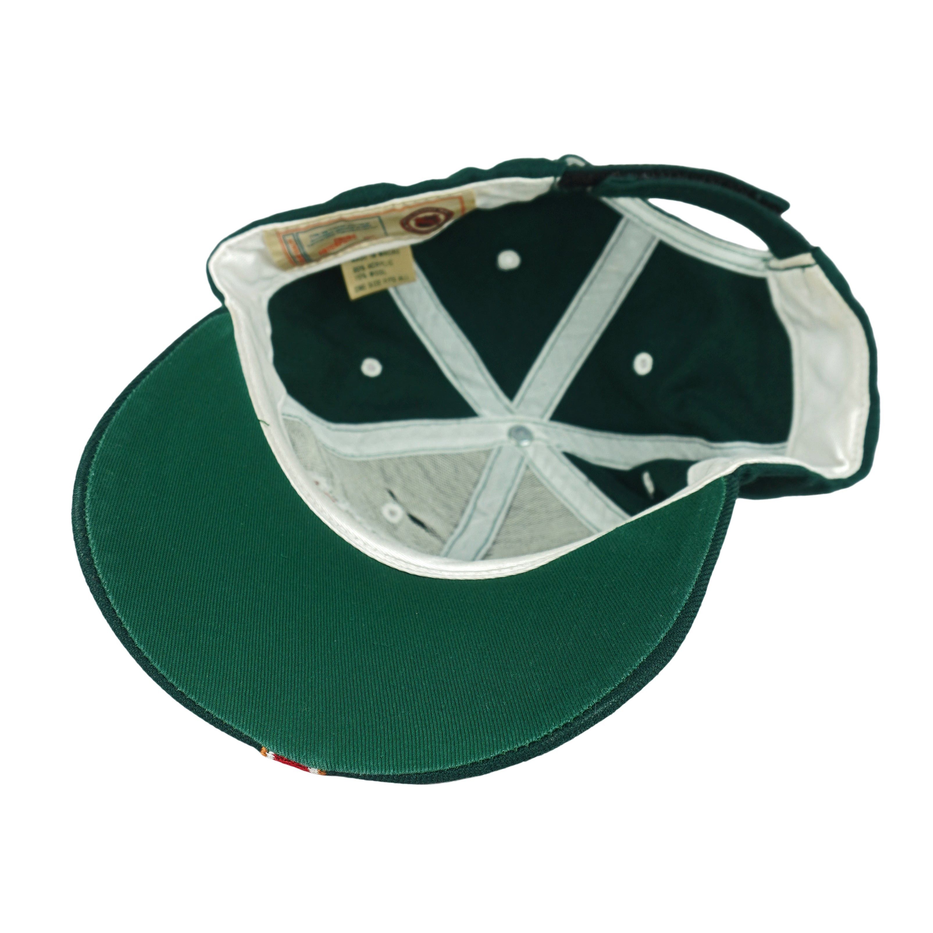 Twins Enterprise Inc. NHL - Minnesota Wild Strap Back Hat 1990s Size ONE SIZE - 4 Thumbnail