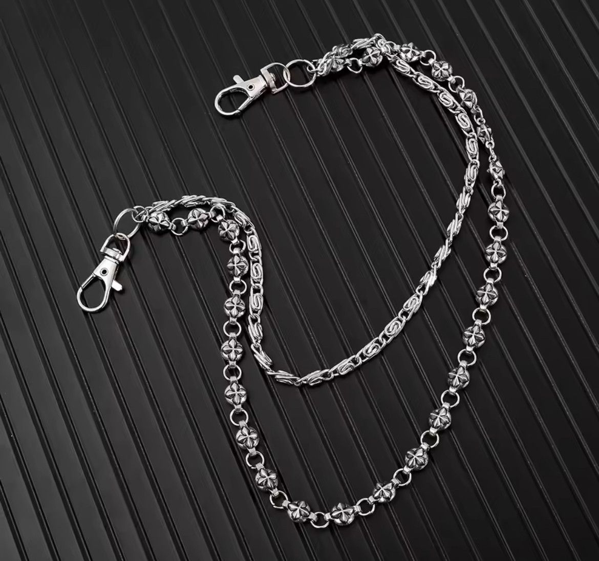 Vintage Punk Style Double-Layer Waist Chain Size ONE SIZE - 1 Thumbnail