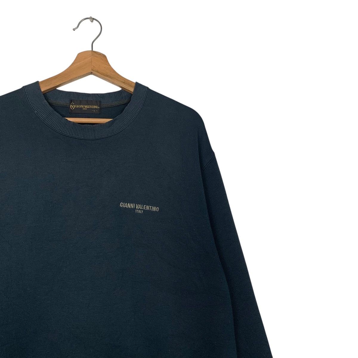 Japanese Brand Gianni Valentino Crewneck Sweatshirt Size US L / EU 52-54 / 3 - 6 Thumbnail