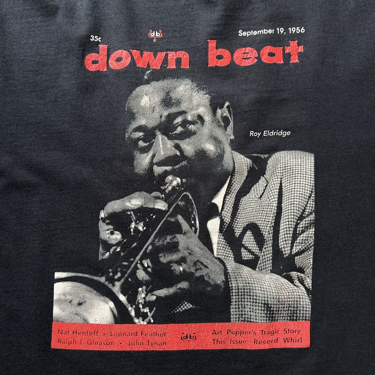 Band Tees × Gildan × Vintage Roy Eldridge Down beat magazine t-shirt Size US XL / EU 56 / 4 - 1 Thumbnail