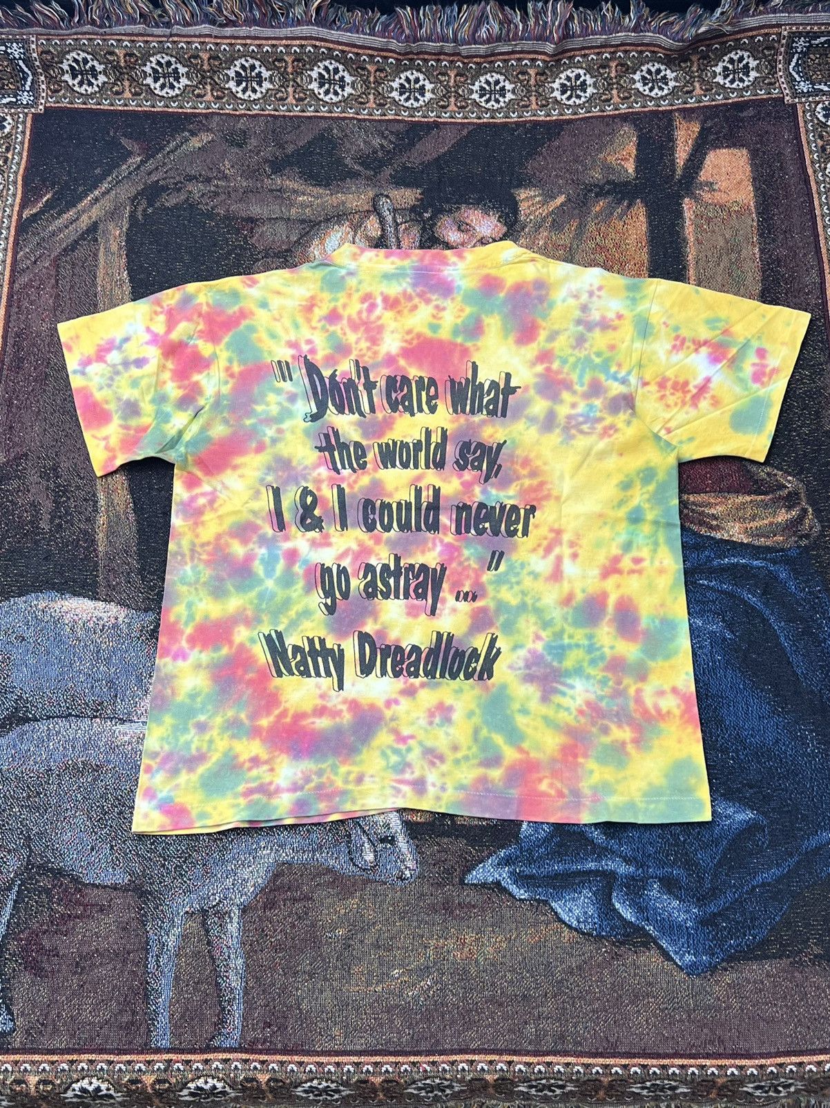 Band Tees Vintage '93 Bob Marley Natty Dread Album Cover Tee Size US L / EU 52-54 / 3 - 4 Thumbnail