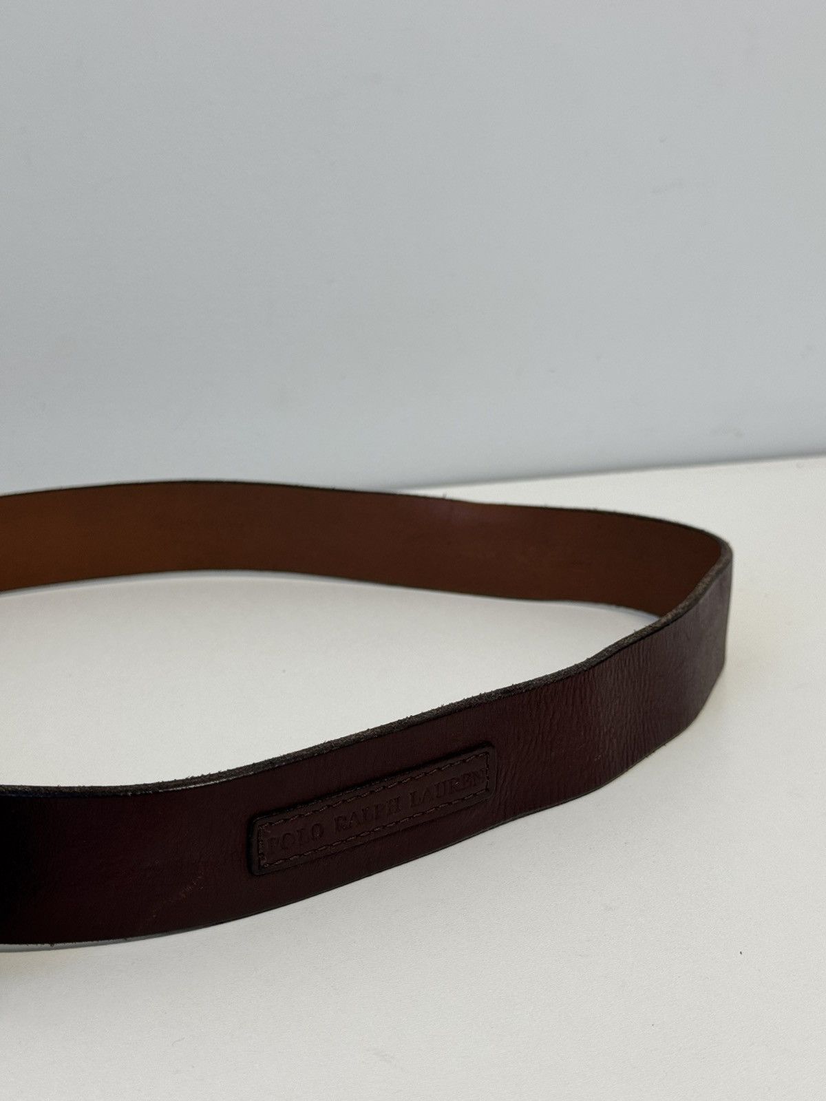 Polo Ralph Lauren Polo Ralph Lauren Vintage Leather belt Size ONE SIZE - 5 Thumbnail