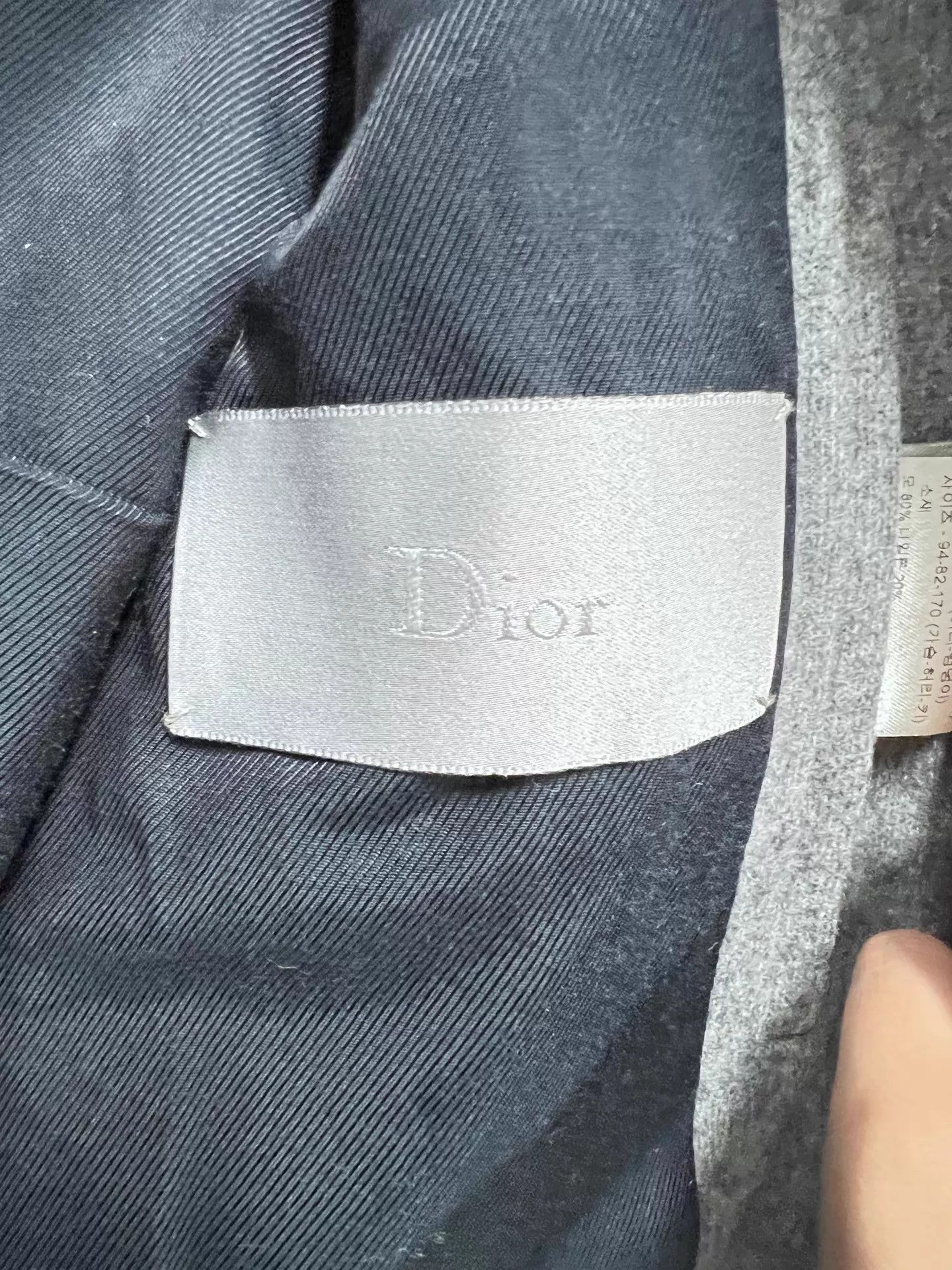 Dior Dior Sleeve Zip Wool Leather Casual Jacket 46 Size US S / EU 44-46 / 1 - 3 Thumbnail