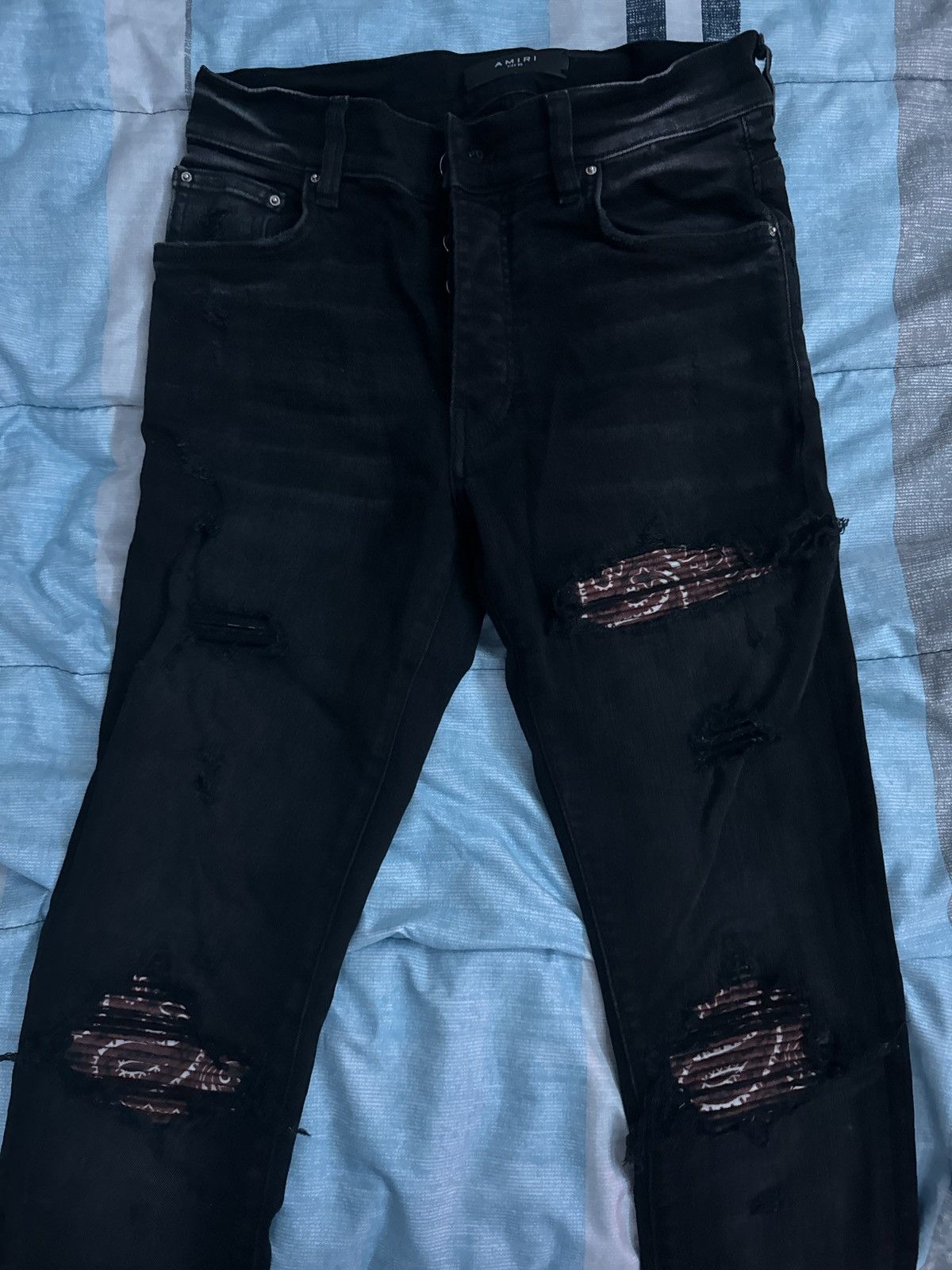 Amiri MX1 Brown Banada Patches