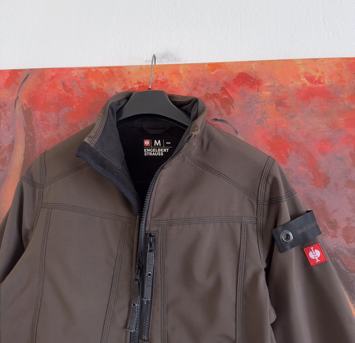 Other Engelbert Strauss Softshell Brown Jacket Size M Size US M / EU 48-50 / 2 - 5 Thumbnail