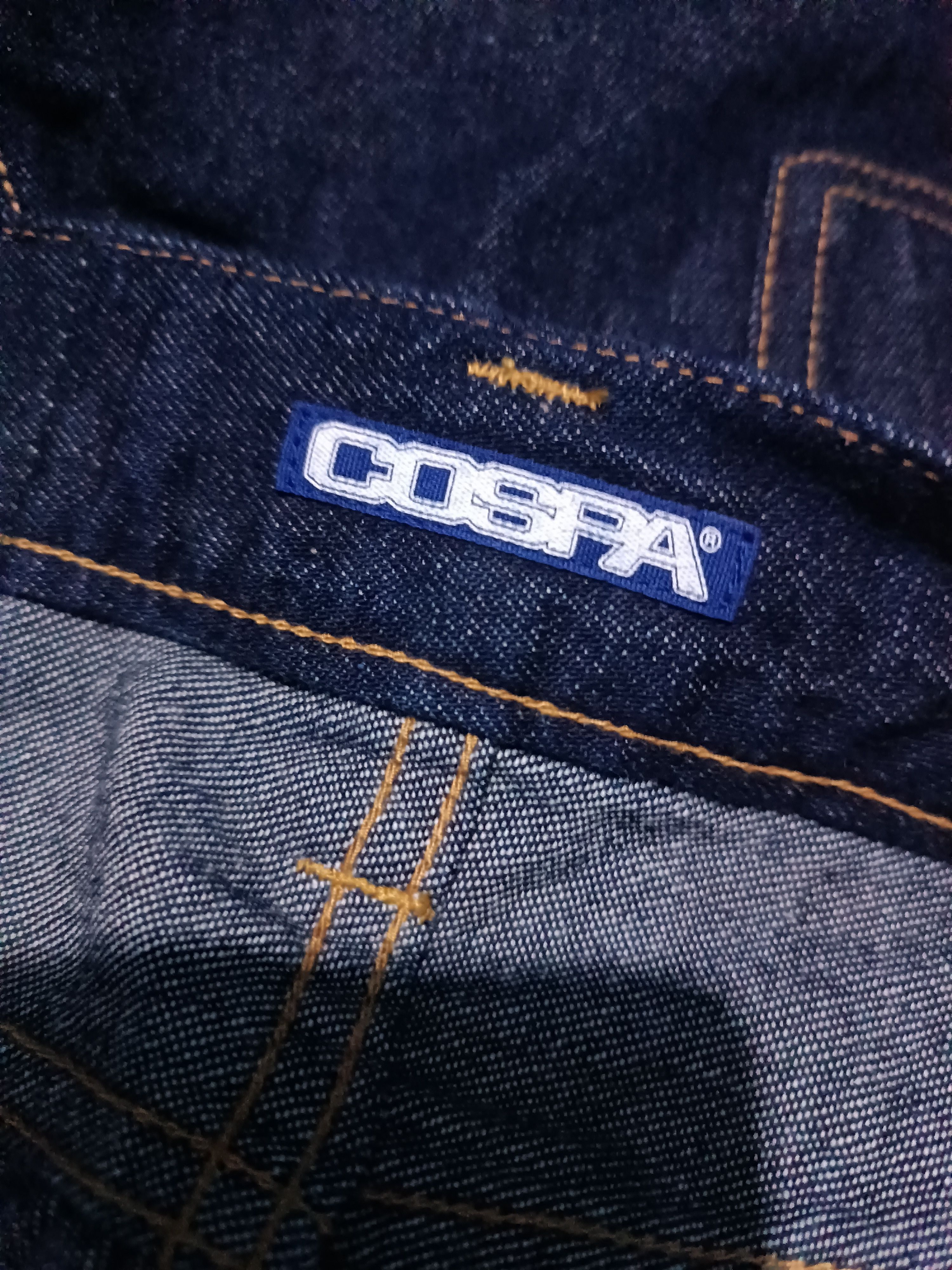 Anime Vintage Evangelion Genesis NERV Cospa Japanese Denim Pants Size US 30 / EU 46 - 10 Thumbnail