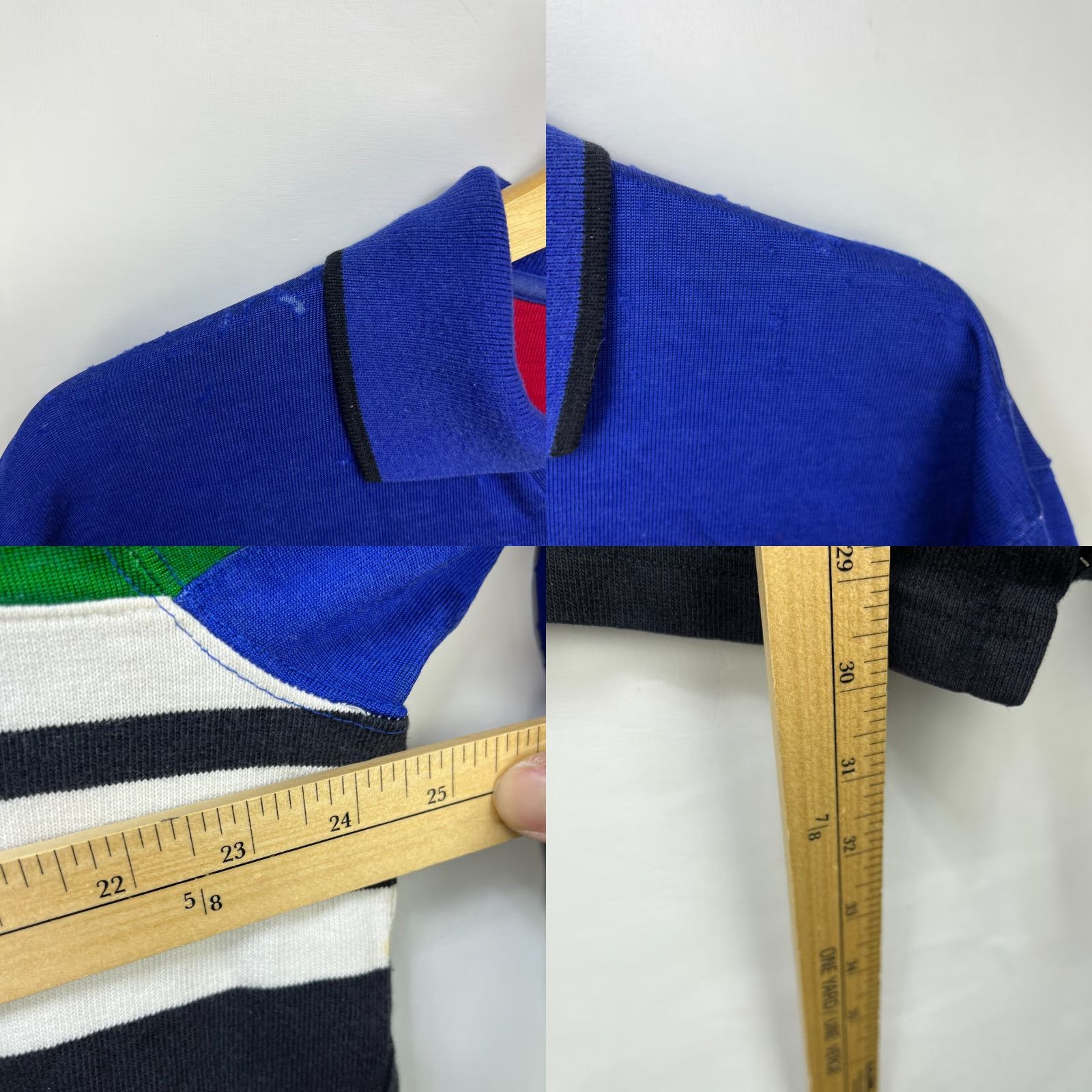 Vintage VINTAGE Polo Sport Ralph Lauren Pepsi Rugby Long Sleeve Shirt L Blue 90s Mens Size US L / EU 52-54 / 3 - 8 Thumbnail