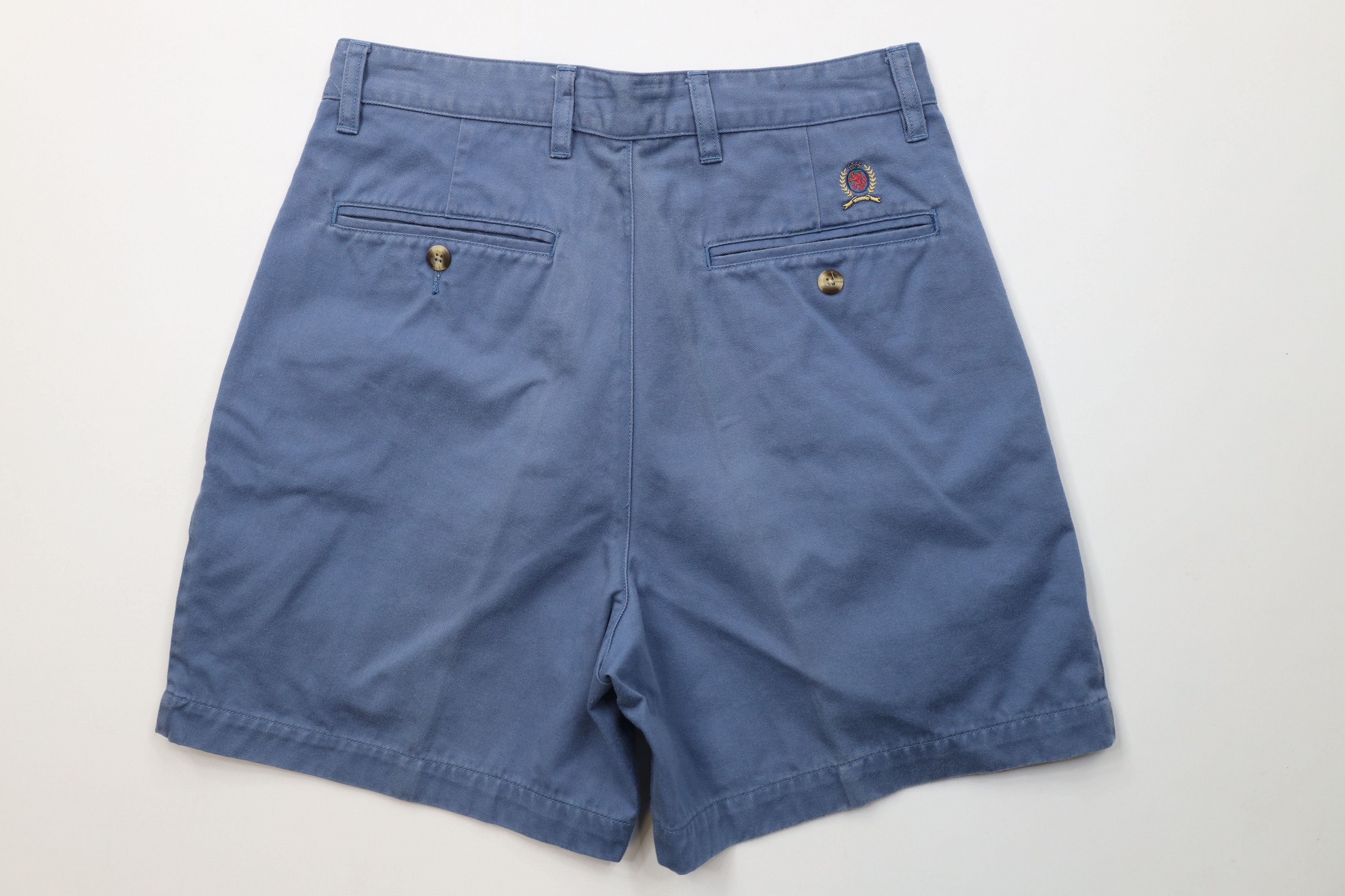 Tommy Hilfiger Vintage 90s Tommy Hilfiger Above Knee Golf Chino Shorts Blue Size US 30 / EU 46 - 8 Thumbnail