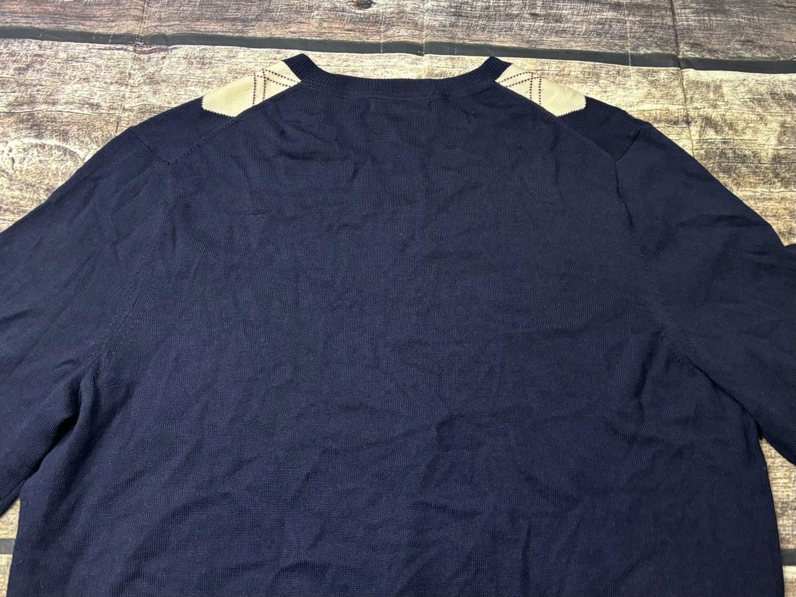 Banana Republic Banana Republic Sweater Mens L Merino Wool Argyle Diamond Size US L / EU 52-54 / 3 - 6 Thumbnail