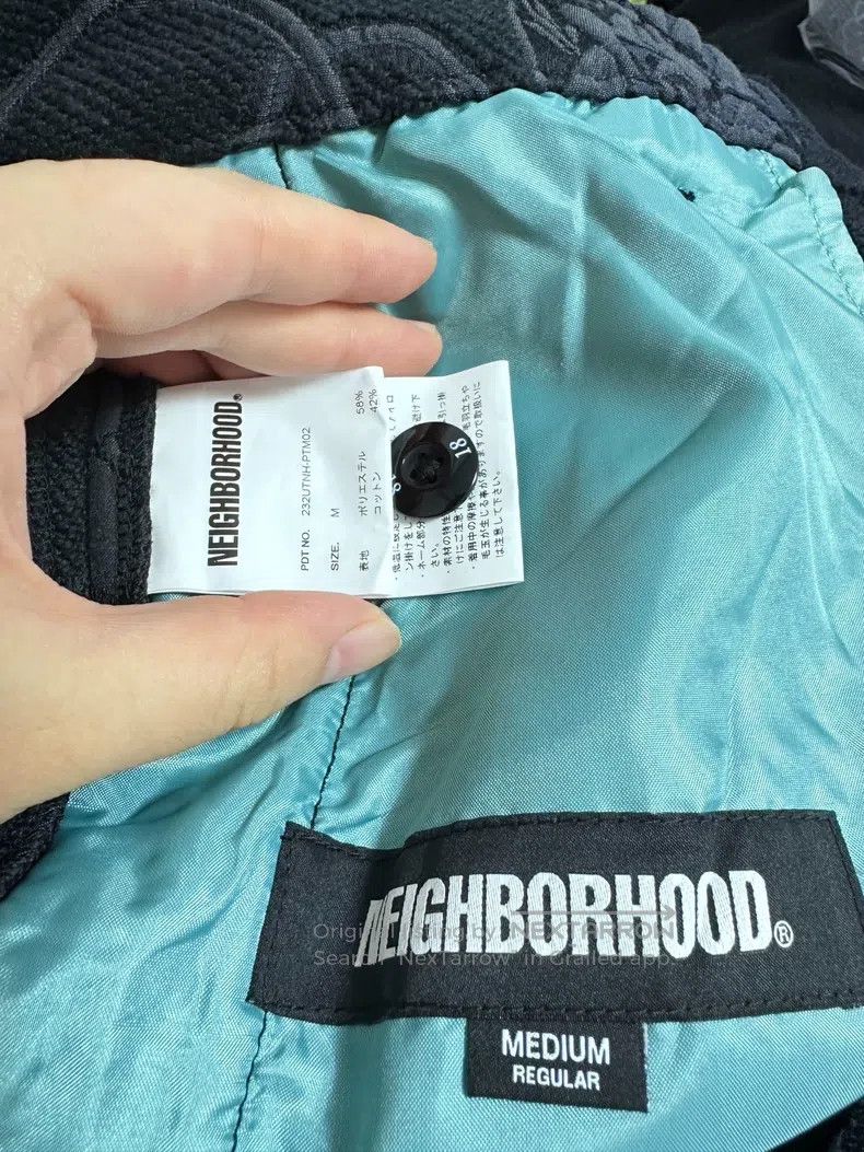 Neighborhood Neighborhood size M Tapered pants with jacquard zipper, ca Size US 27 - 7 Thumbnail